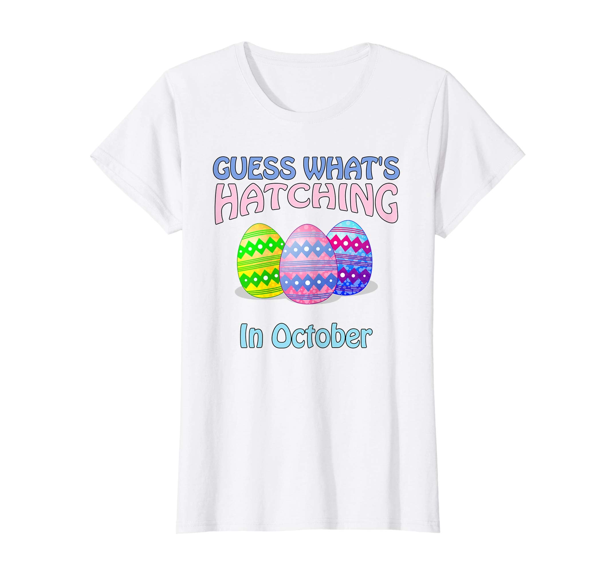 Guess What's Hatching - Easter Pregnancy Announcement Shirt
