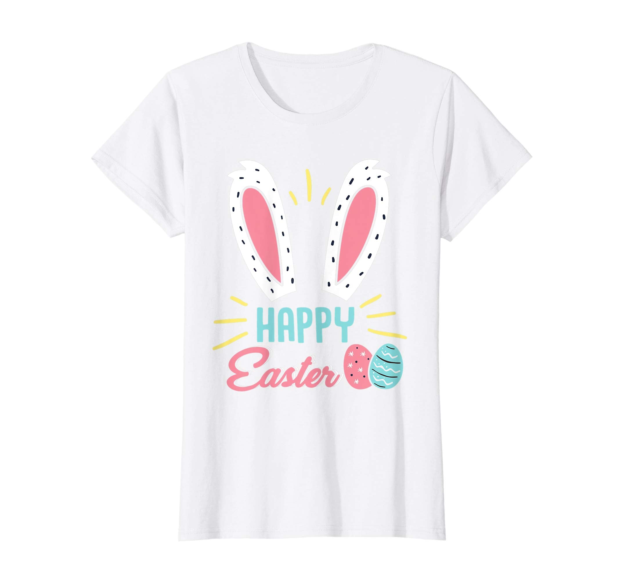 Happy Easter Shirt Colorful Eggs