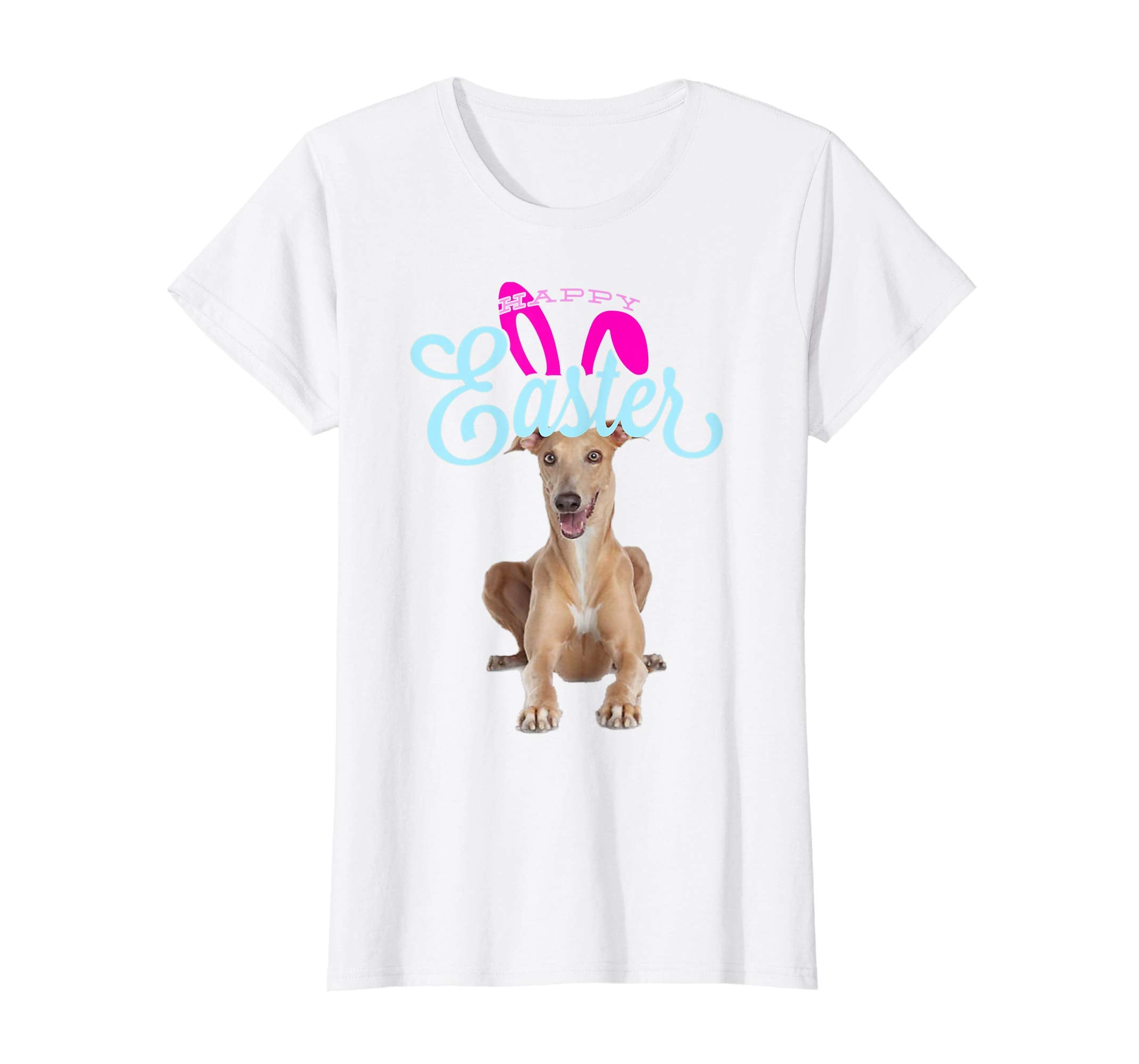 Easter Bunny Greyhound Tshirt Dog Men Women Easter Gift