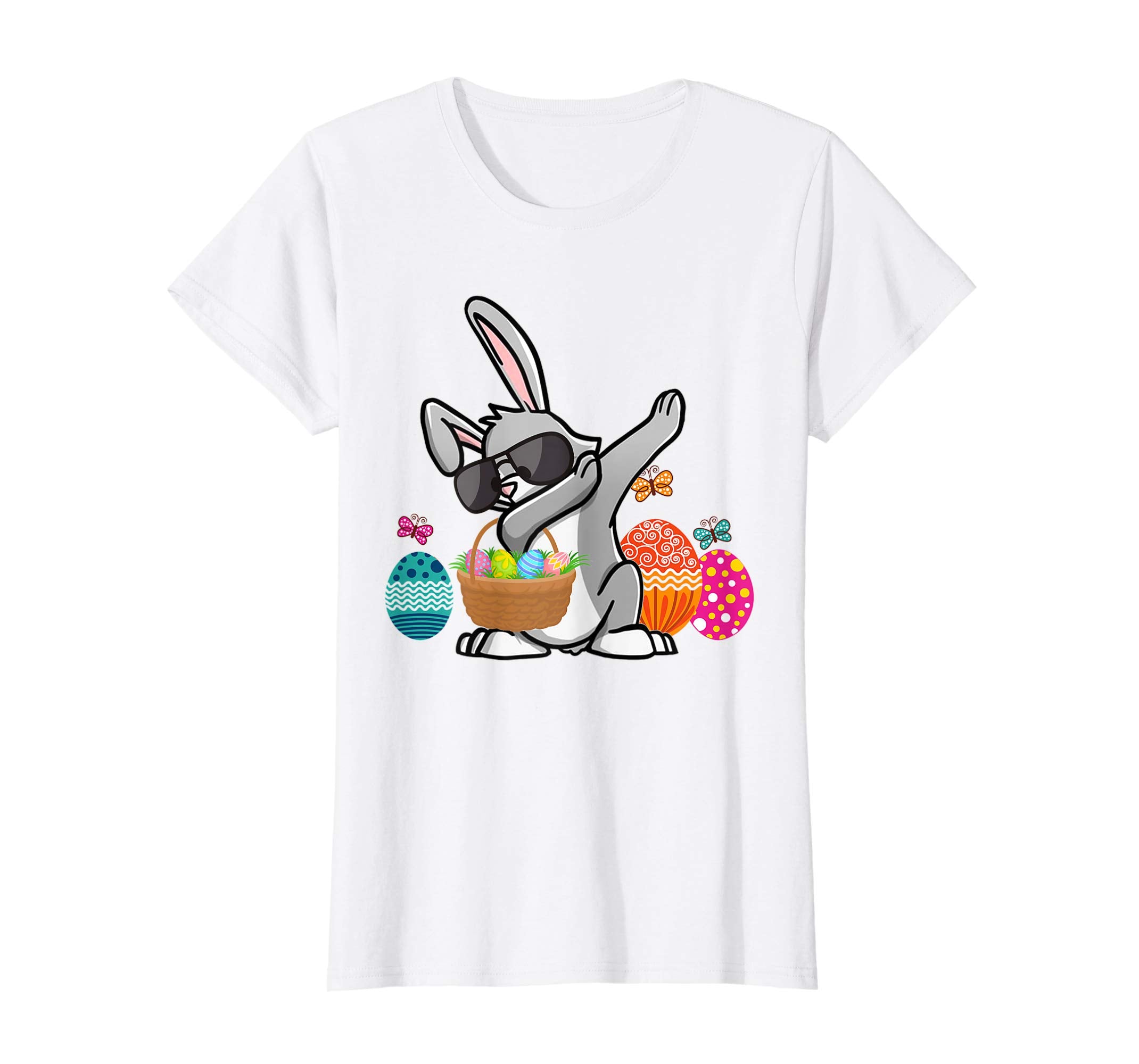 Dabbing Easter Bunny Shirt - Easter Bunny Dab Tshirt Gift