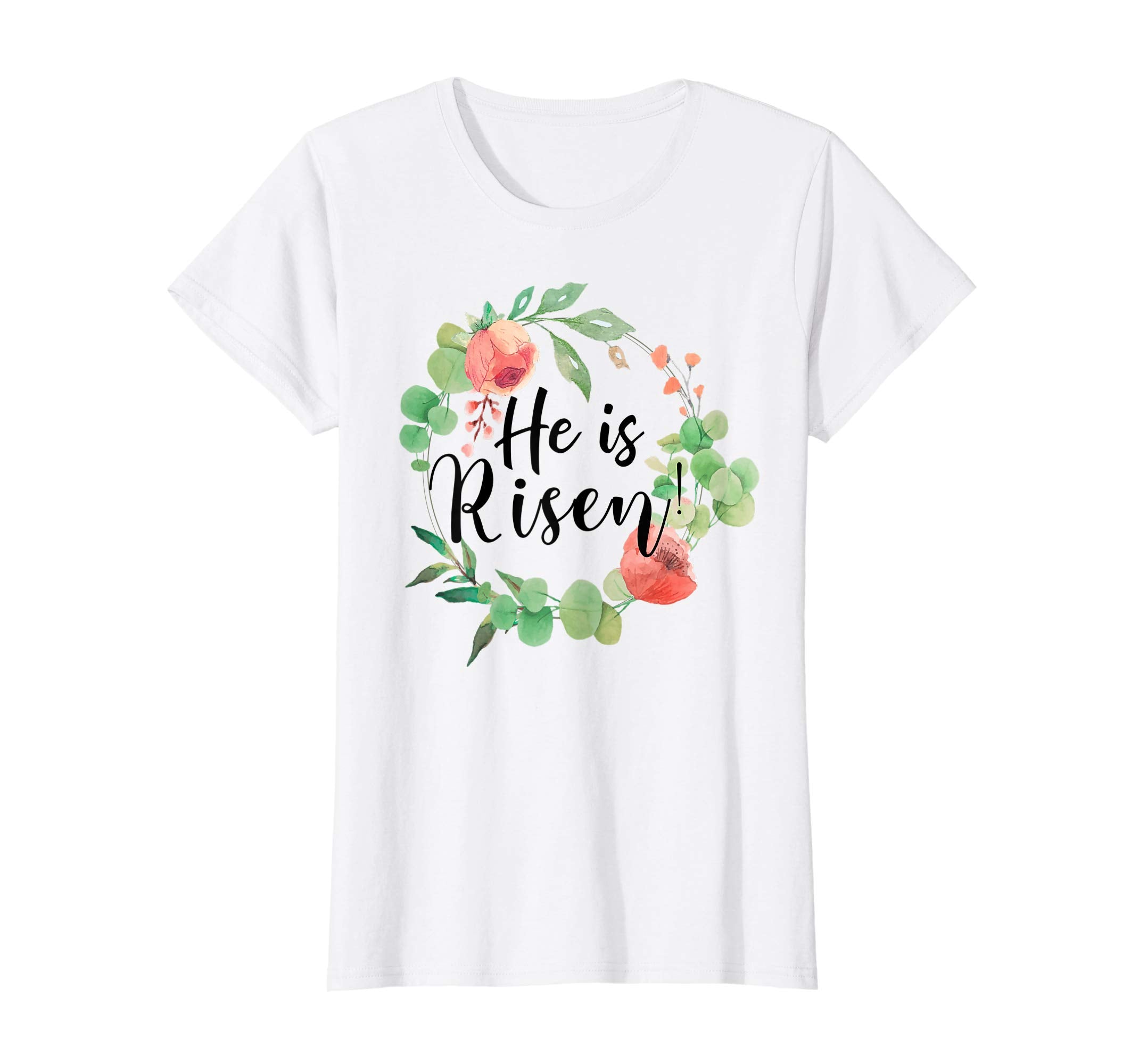Easter Shirts for Women Religious Christian He is Risen Gift