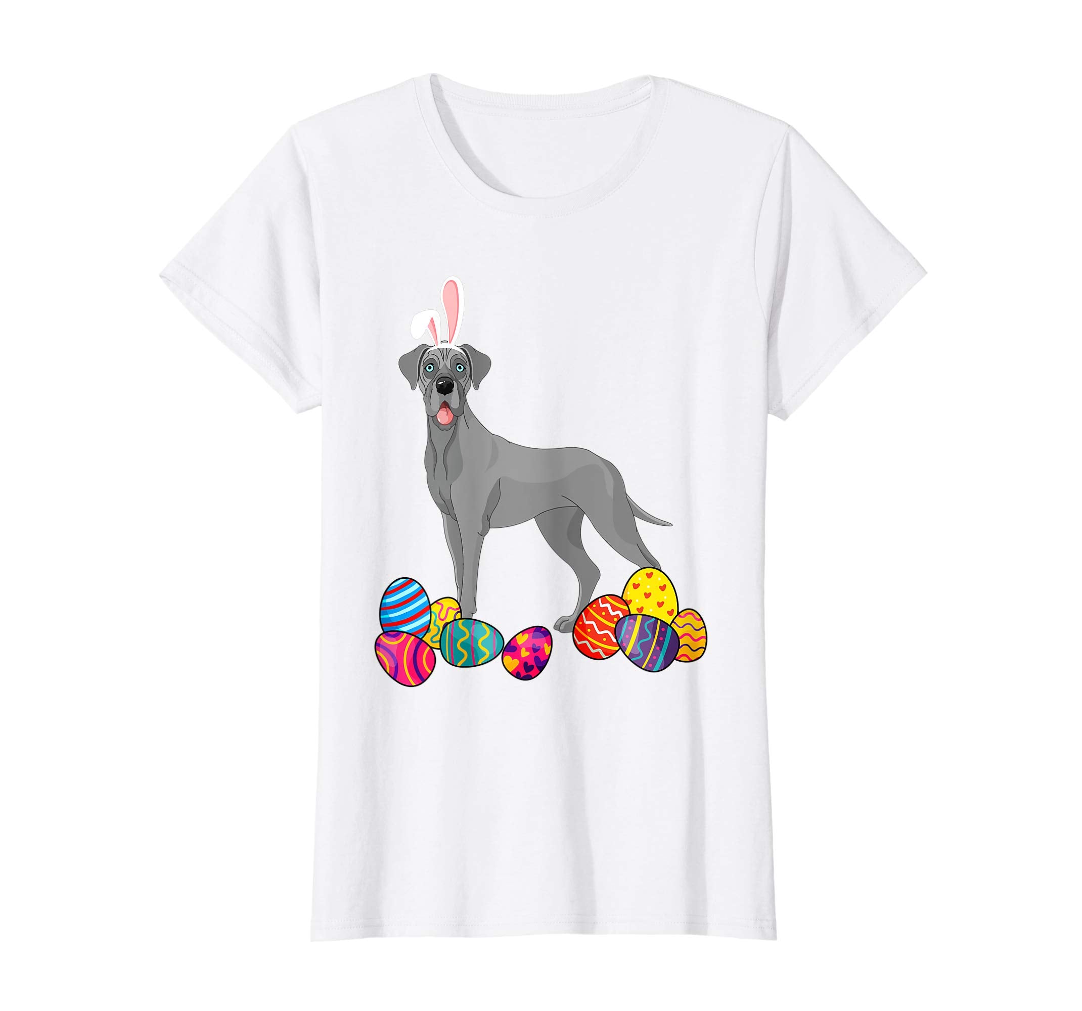 Great Dane Bunny Ear With Egg Easter Easter Day Shirt