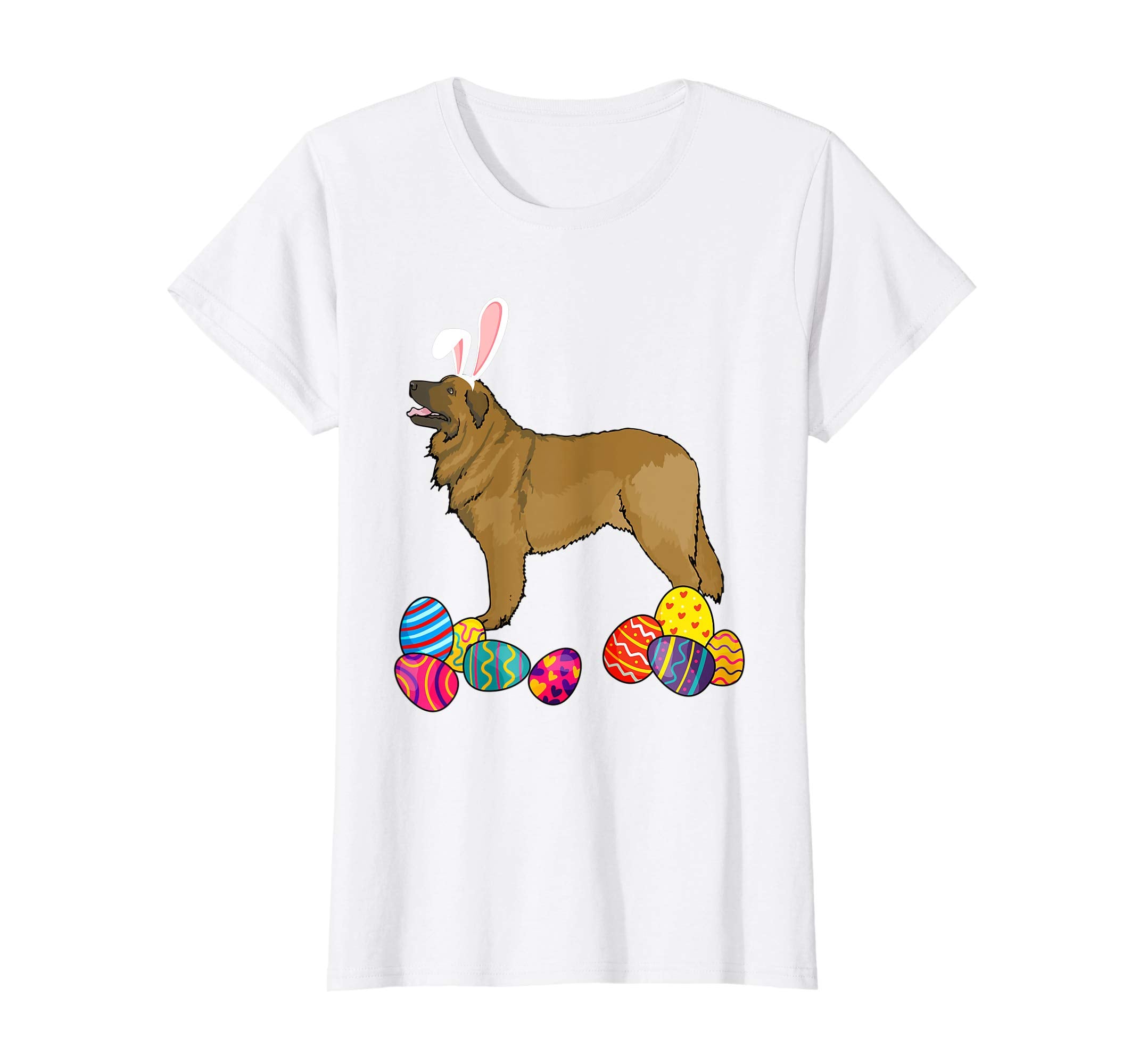 Leonberger Bunny Ear With Egg Easter Easter Day Shirt