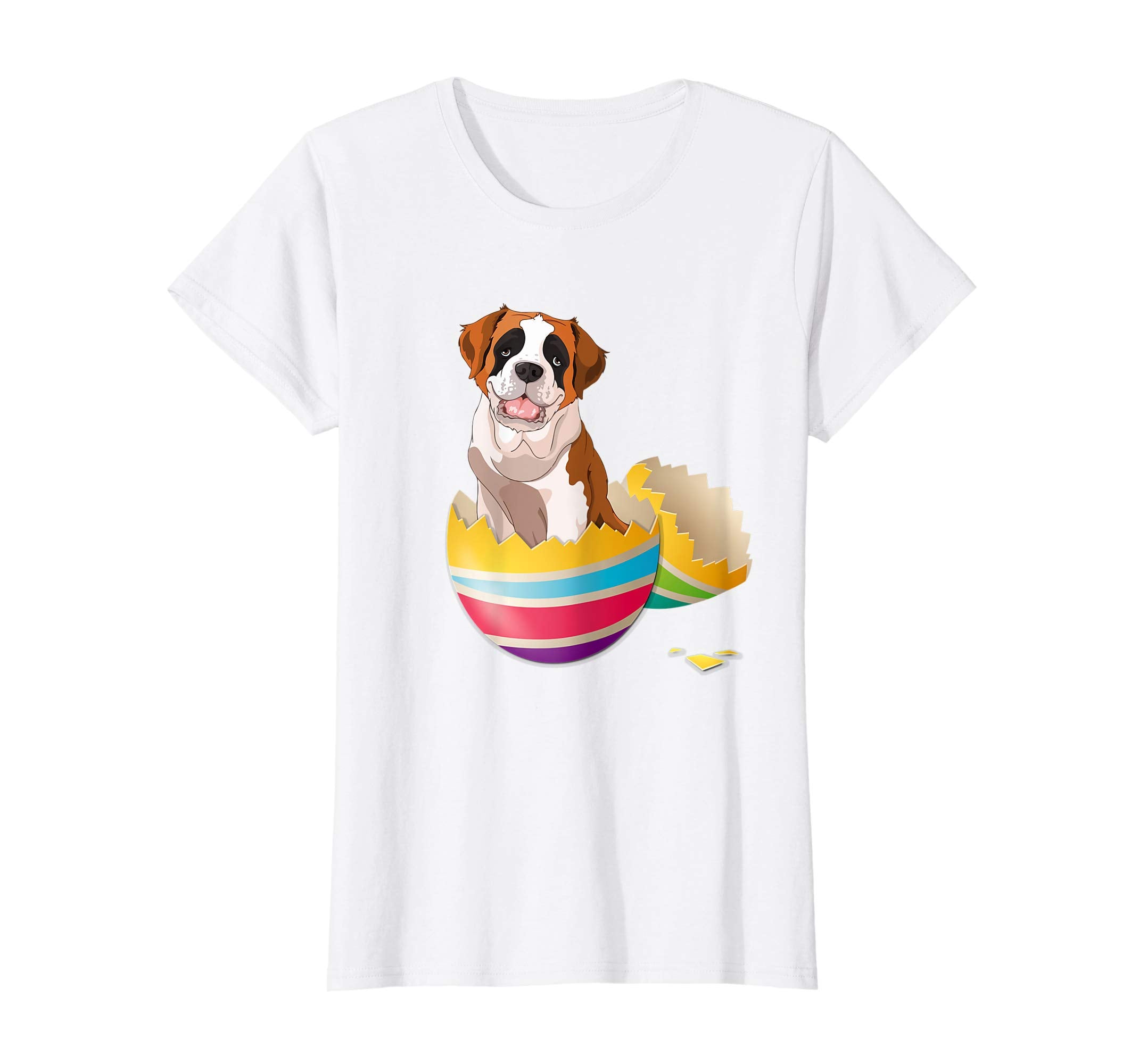 Saint Bernard Hatching From Easter Egg Easter Day Shirt