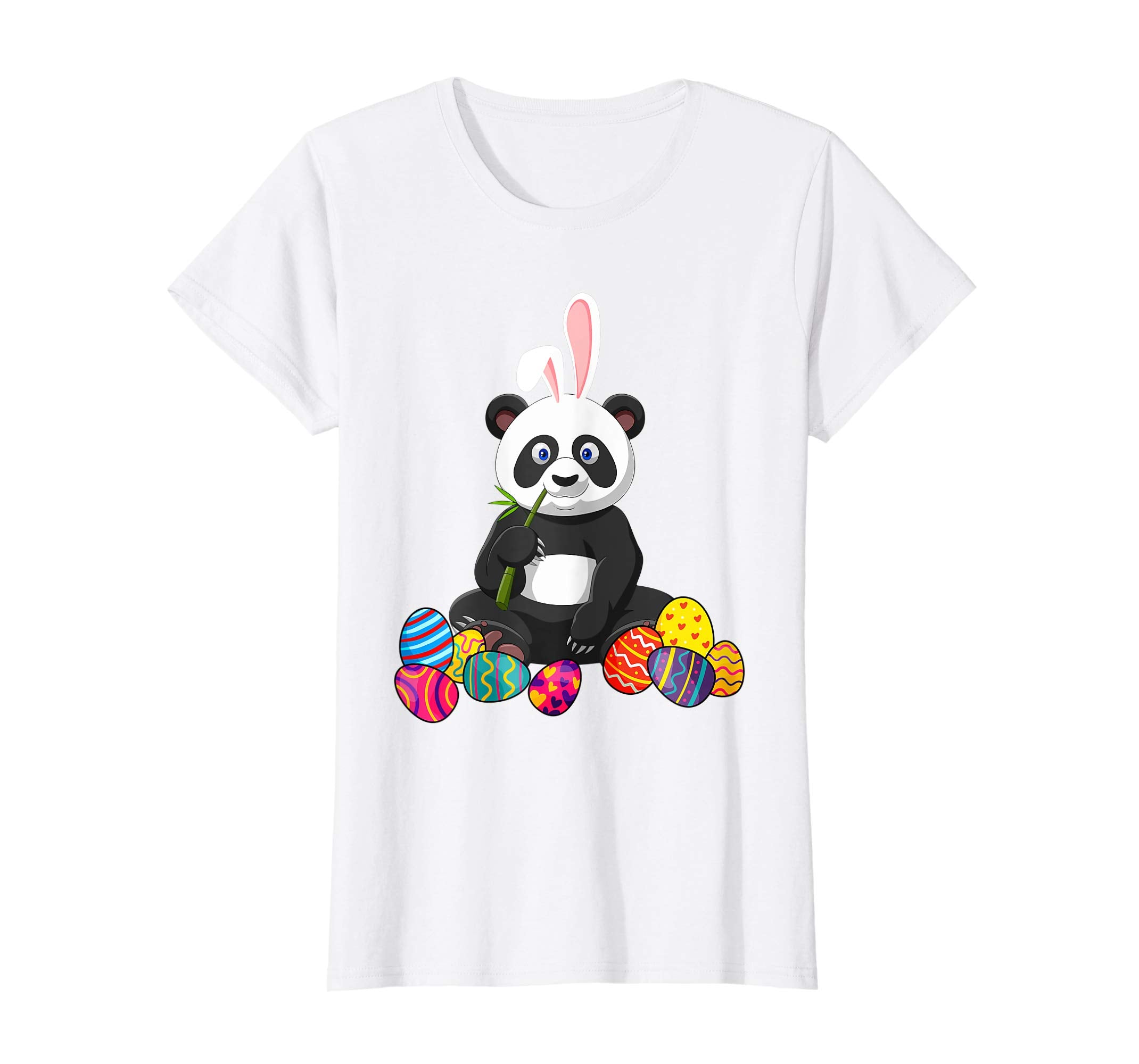 Panda Bunny Ear With Egg Easter Easter Day Shirt