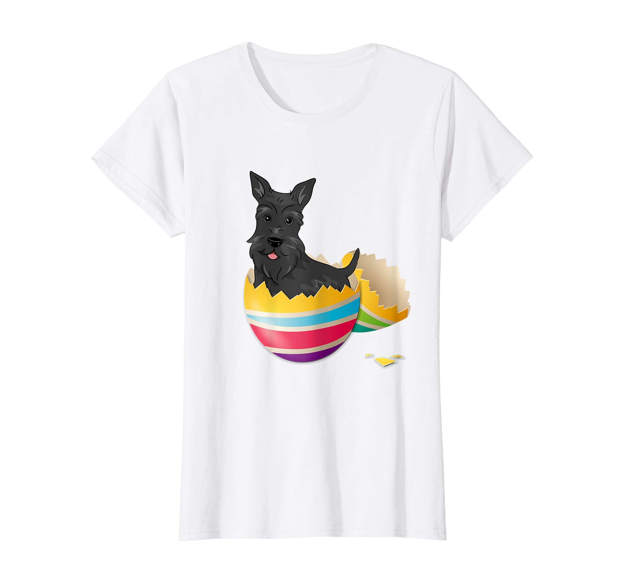 Scottish Terier Hatching From Easter Egg Easter Day Shirt