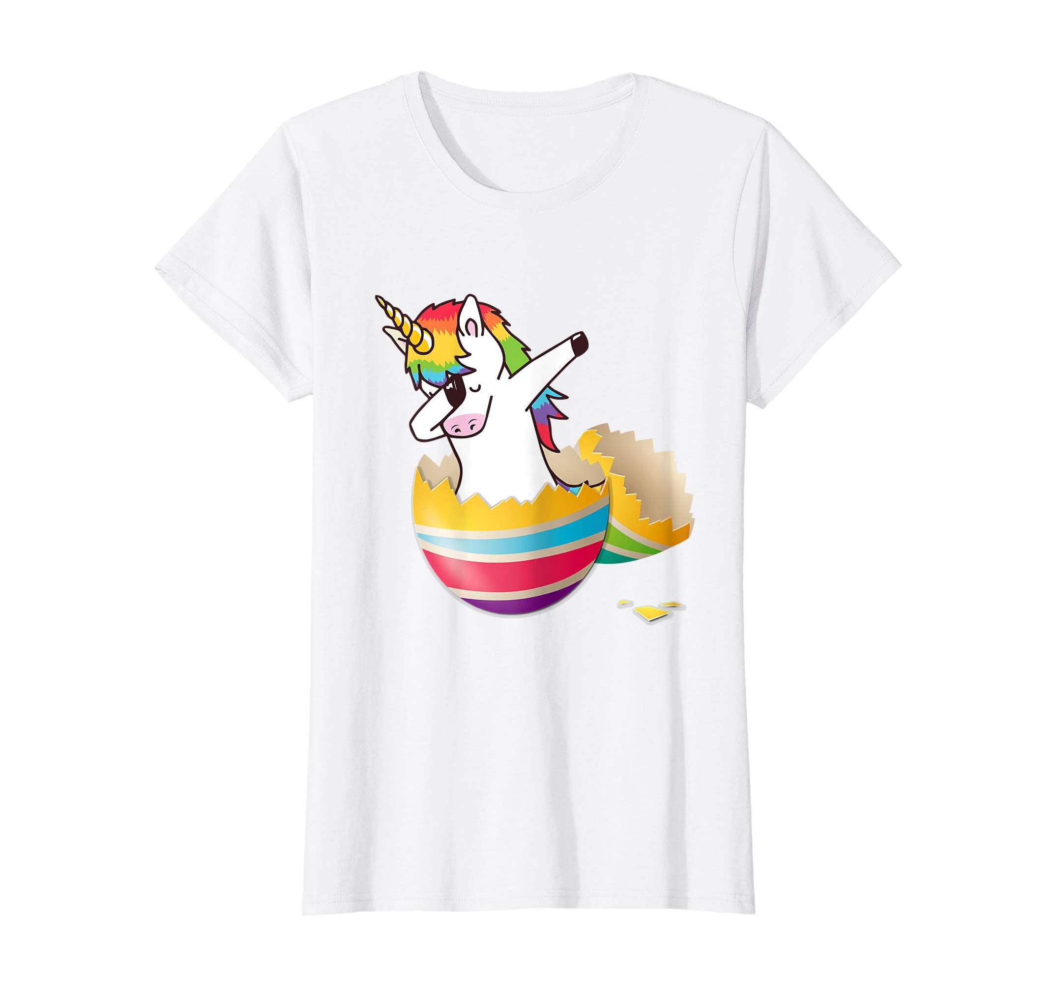 Unicorn Dabbing Easter Eggs Easter Day Shirt