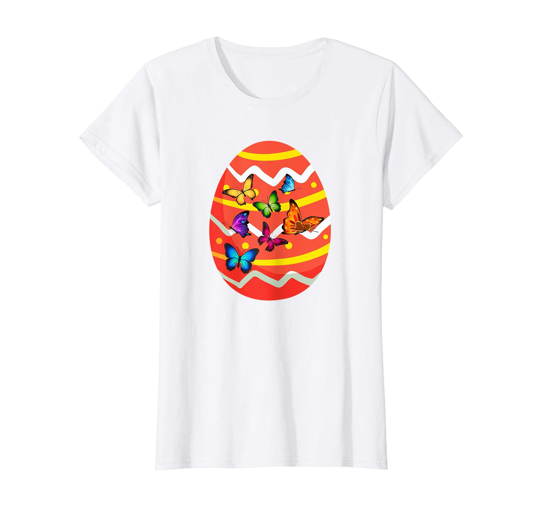 Funny Butterflies Easter Egg Shirt Gifts for Kids Boys Girls