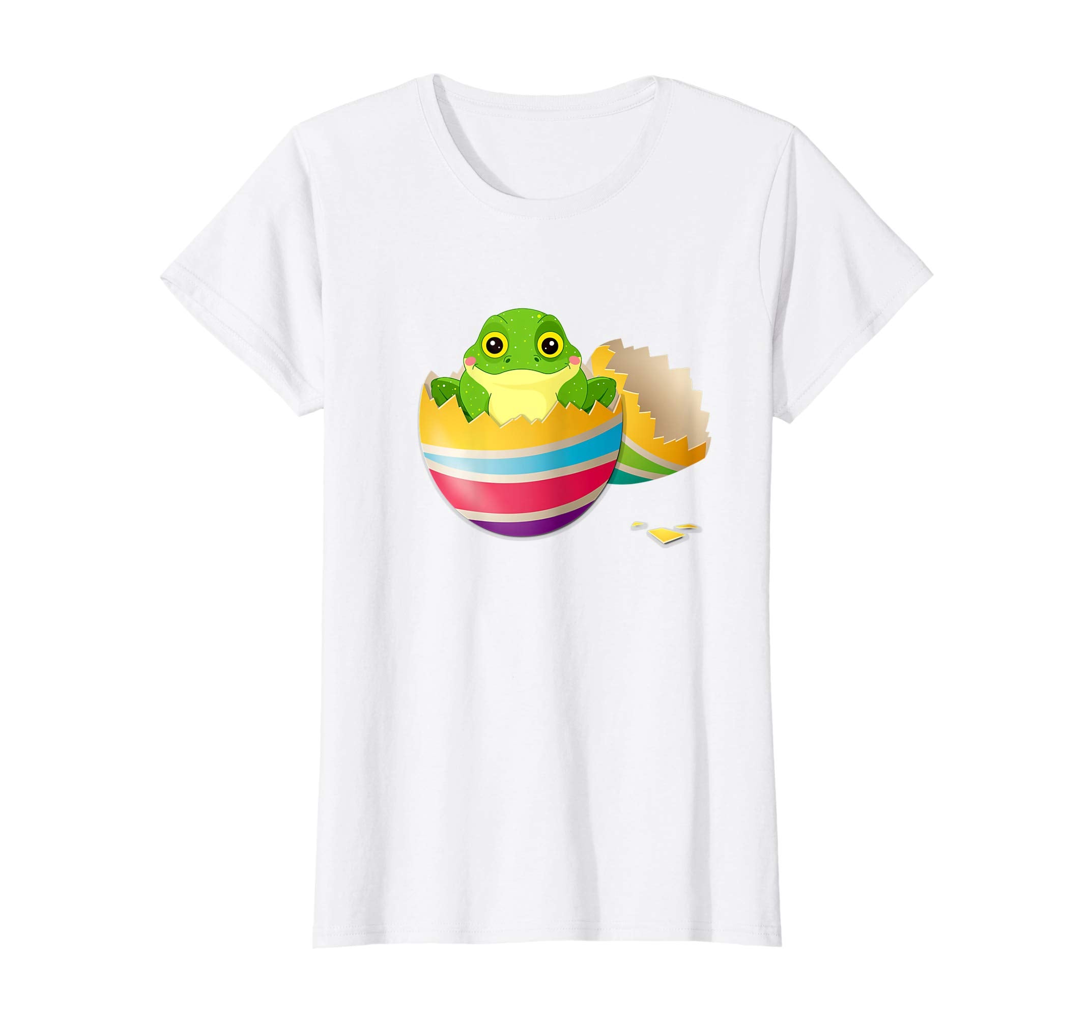 Baby Frog Hatching From Easter Egg Easter Day Shirt