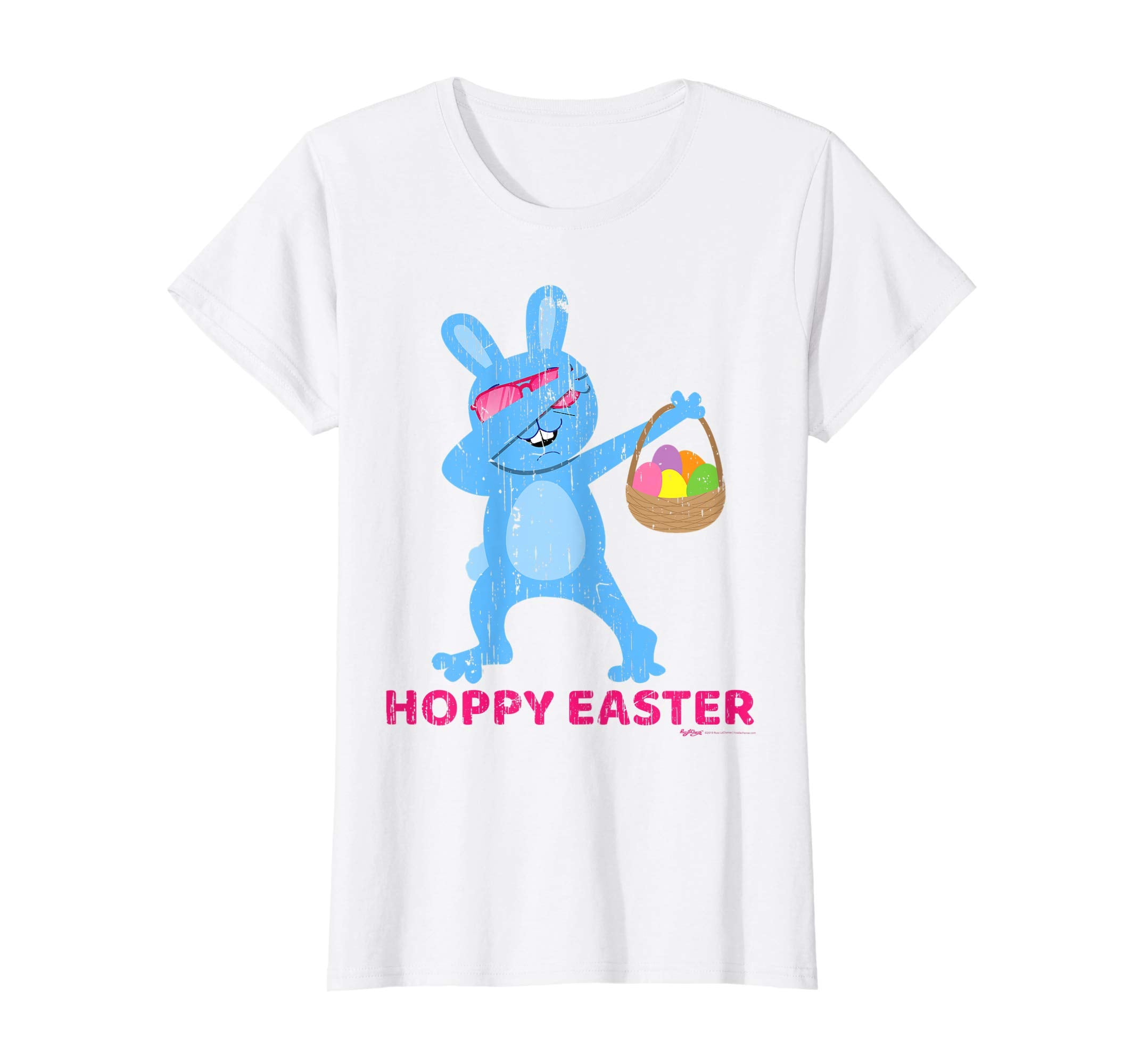 Vintage Hoppy Easter Bunny Dab Dance T Shirt