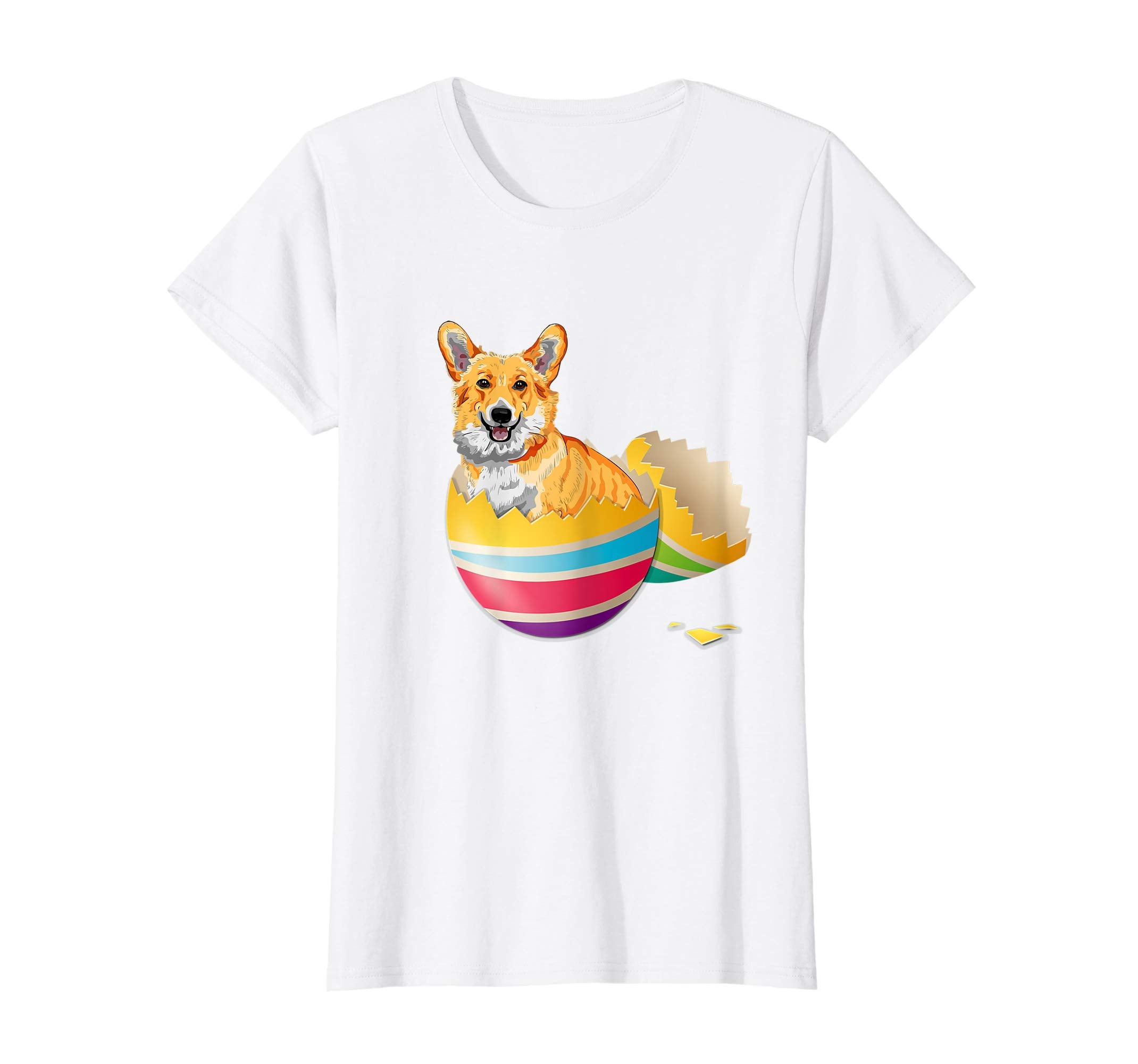 Corgi Hatching From Easter Egg Easter Day Shirt