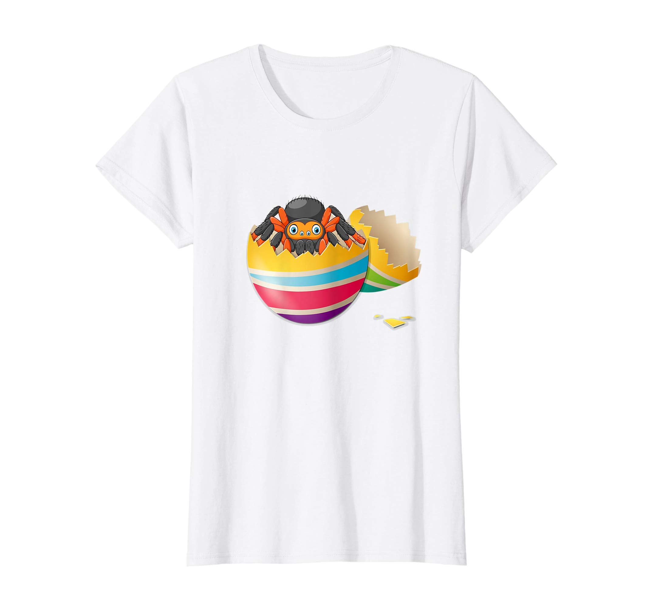 Baby Spider Hatching From Easter Egg Easter Day Shirt