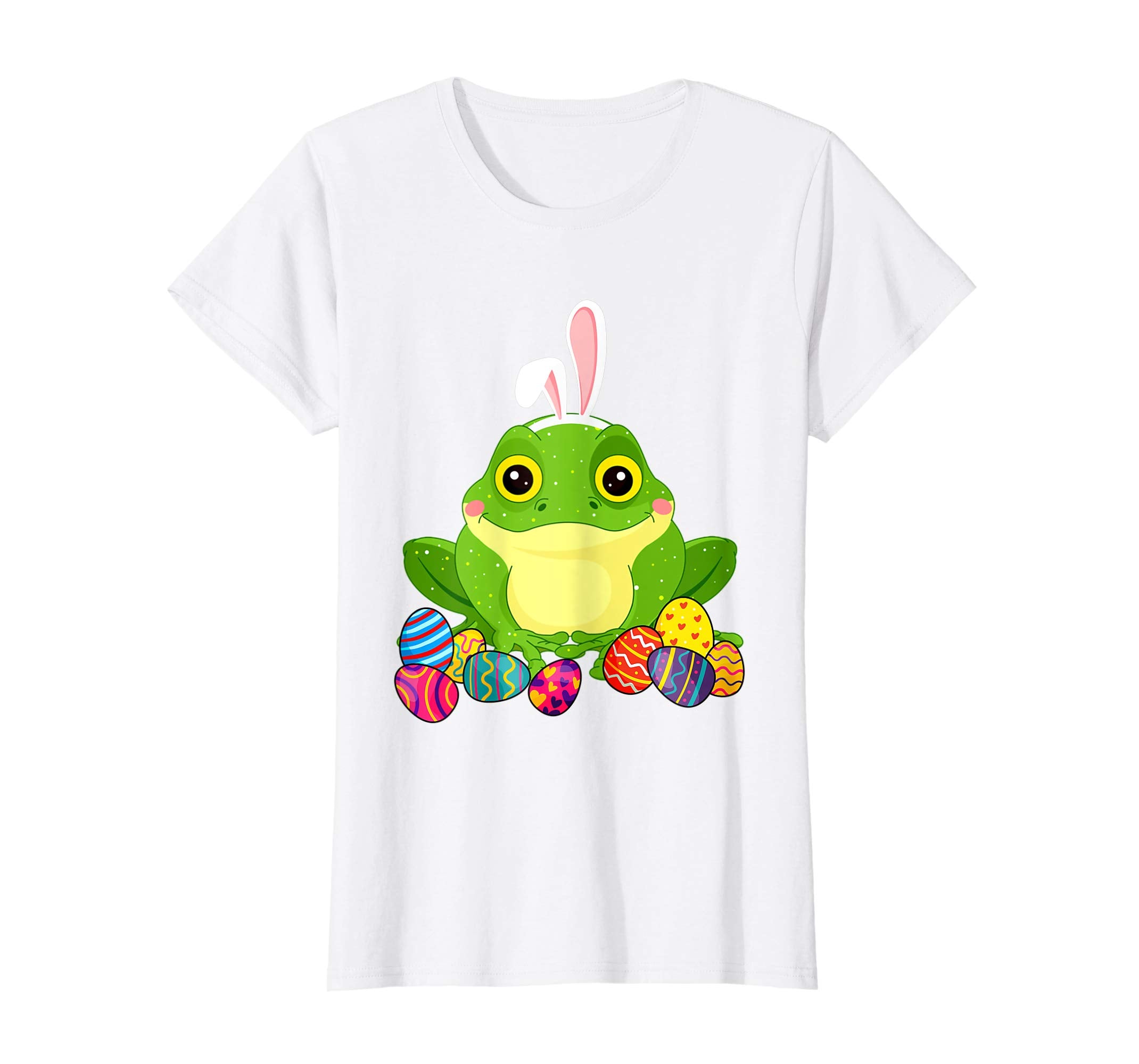 Frog Bunny Ear With Egg Easter Easter Day Shirt