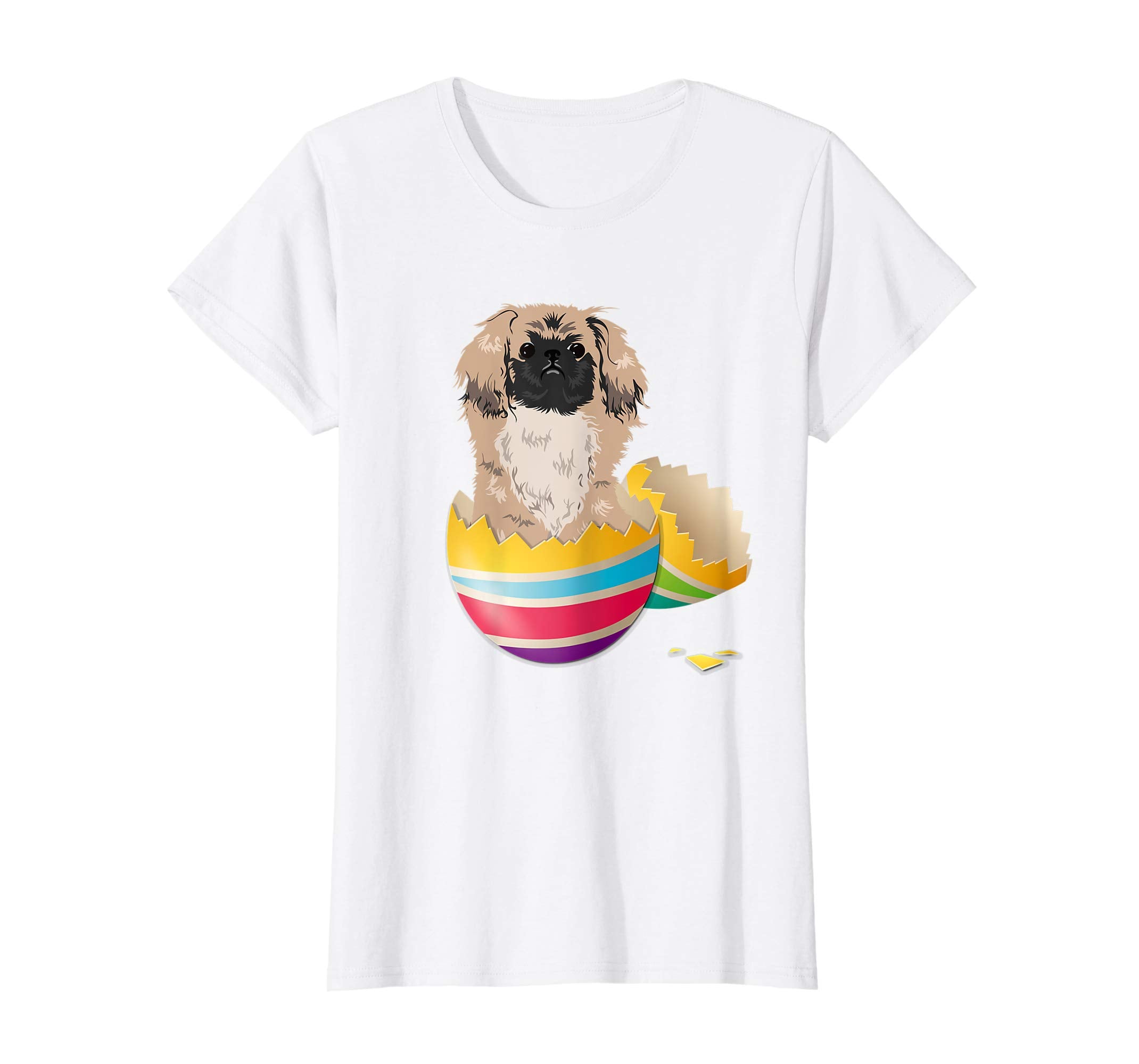 Pekingese Hatching From Easter Egg Easter Day Shirt