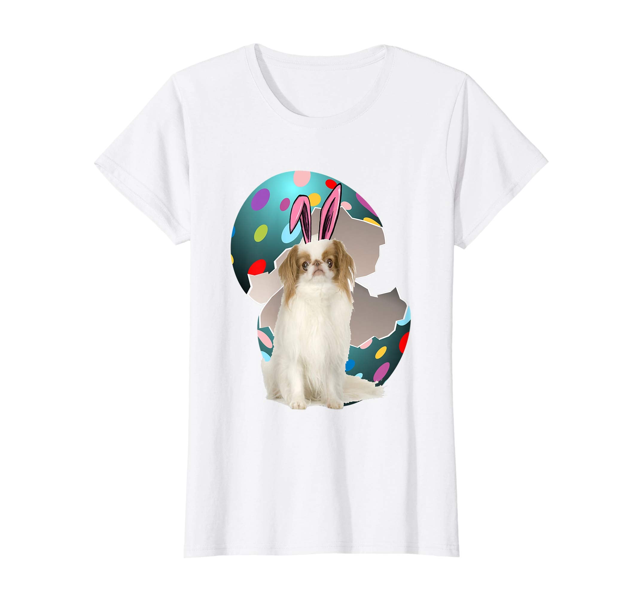 Japanese Chin Dad Mom Easter Day Gift T shirt