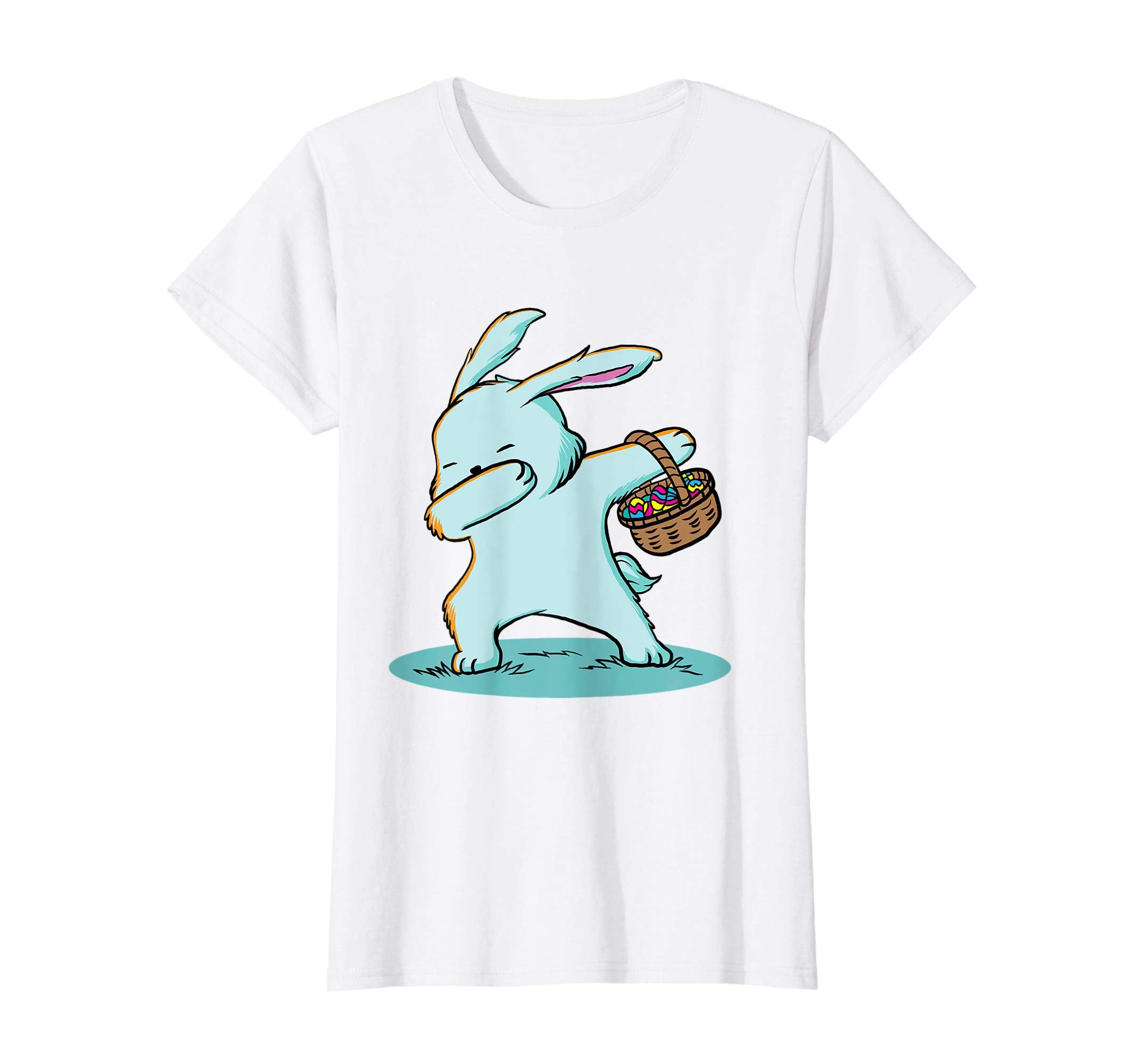 Dabbing Easter Bunny Dab T-Shirt For Boys and Girls