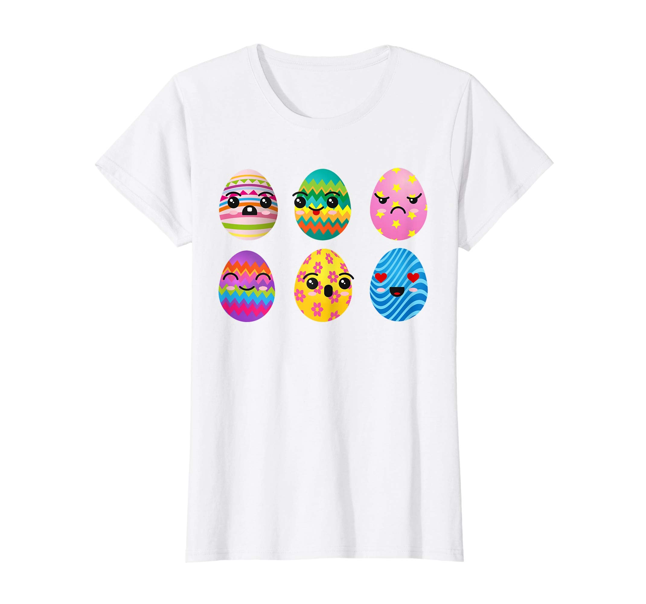 FUNNY EASTER EGG T SHIRT Emoticons Gifts Men Women Kids