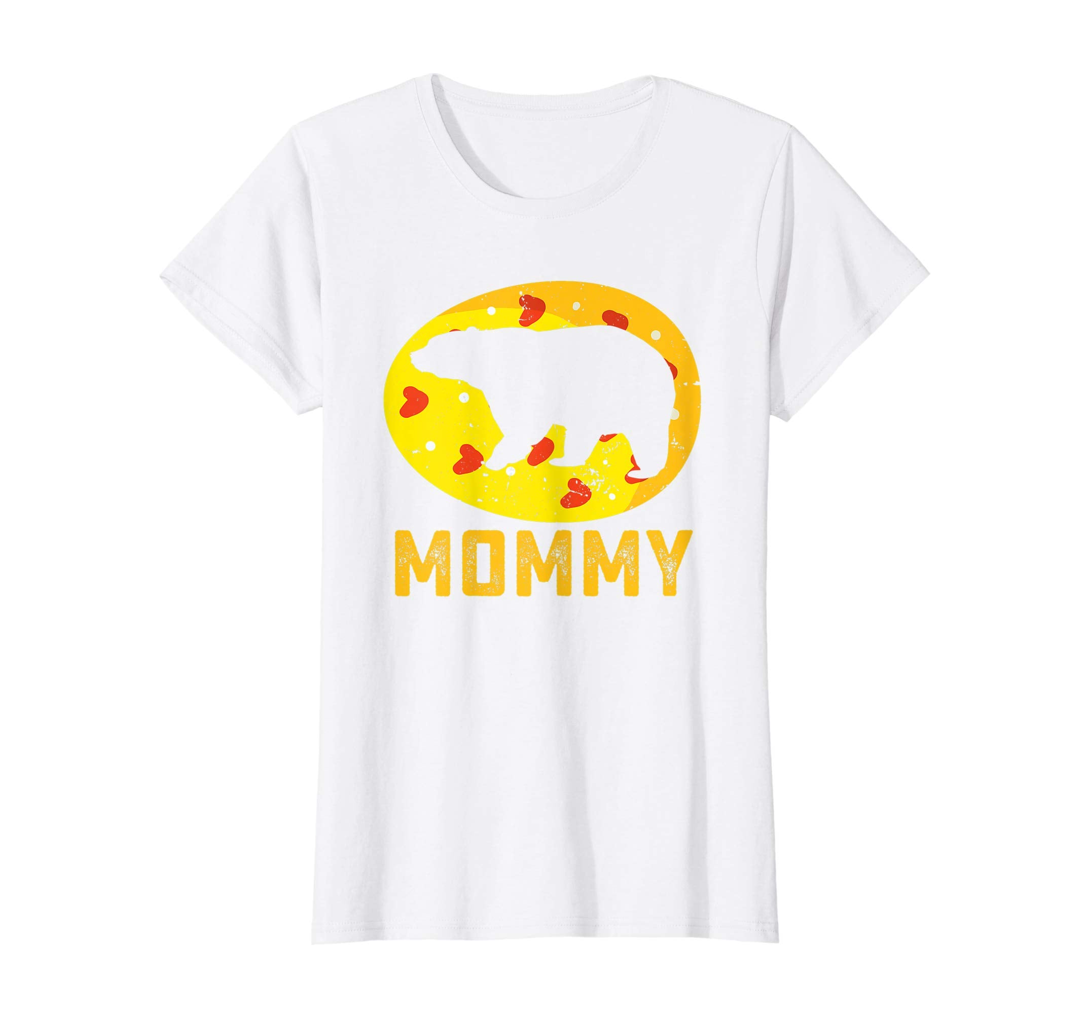 Cute Mommy Bear Easter Eggs T-Shirt Gifts for Mom Women