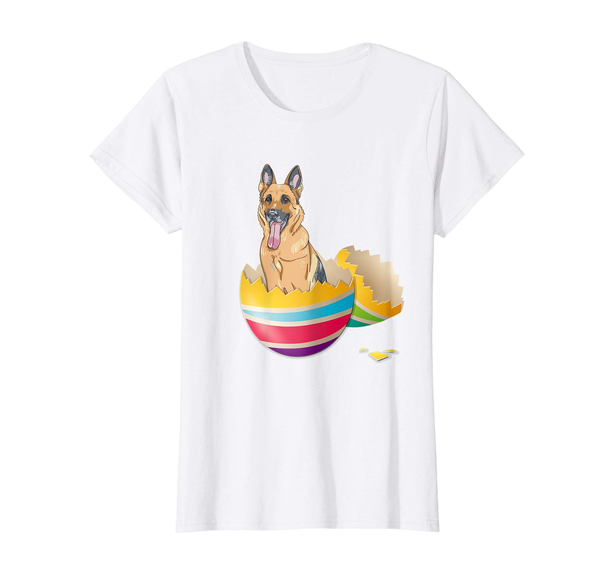 German Shepherd Hatching From Easter Egg Easter Day Shirt