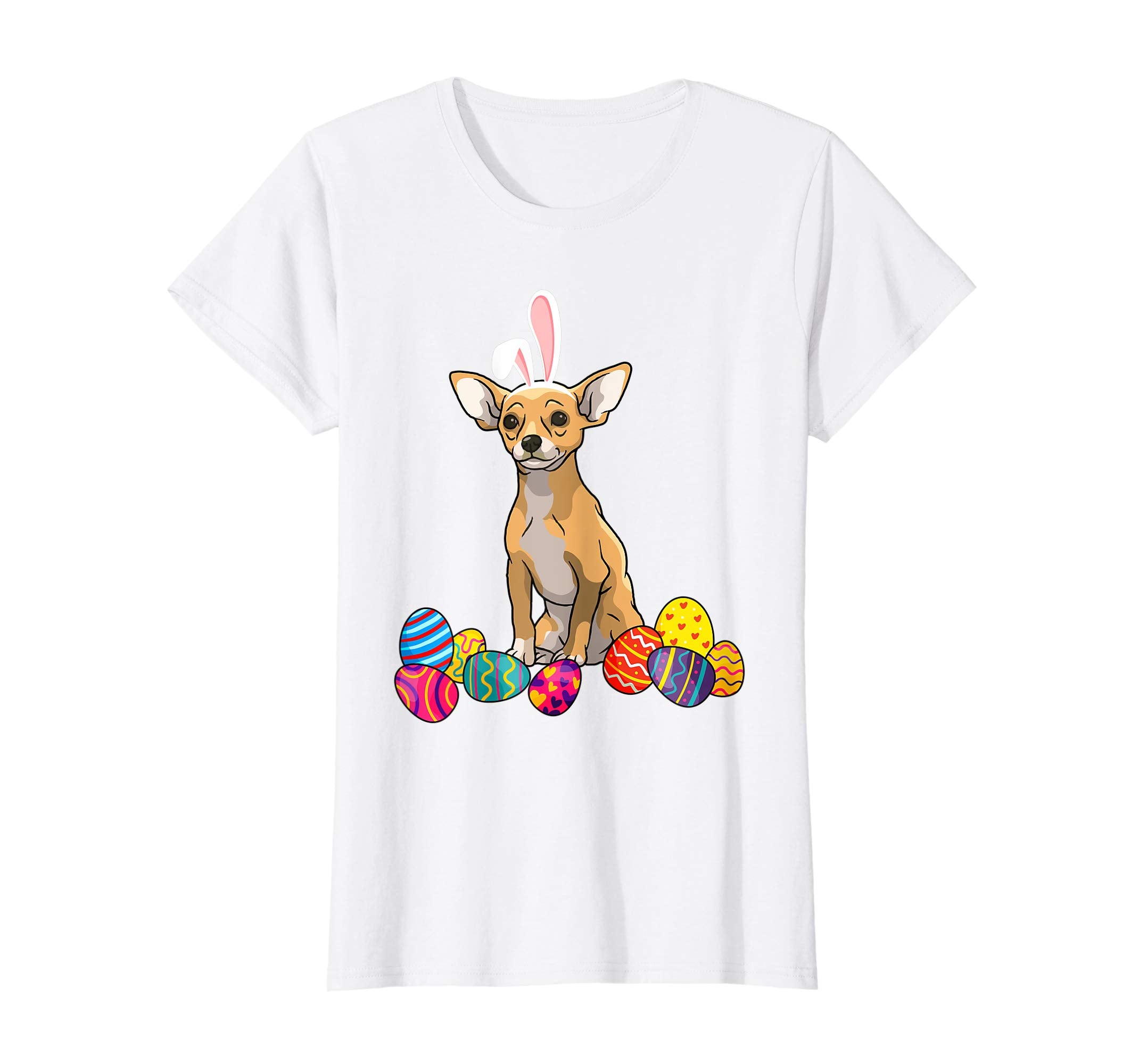 Chihuahua Bunny Ear With Egg Easter Easter Day Shirt