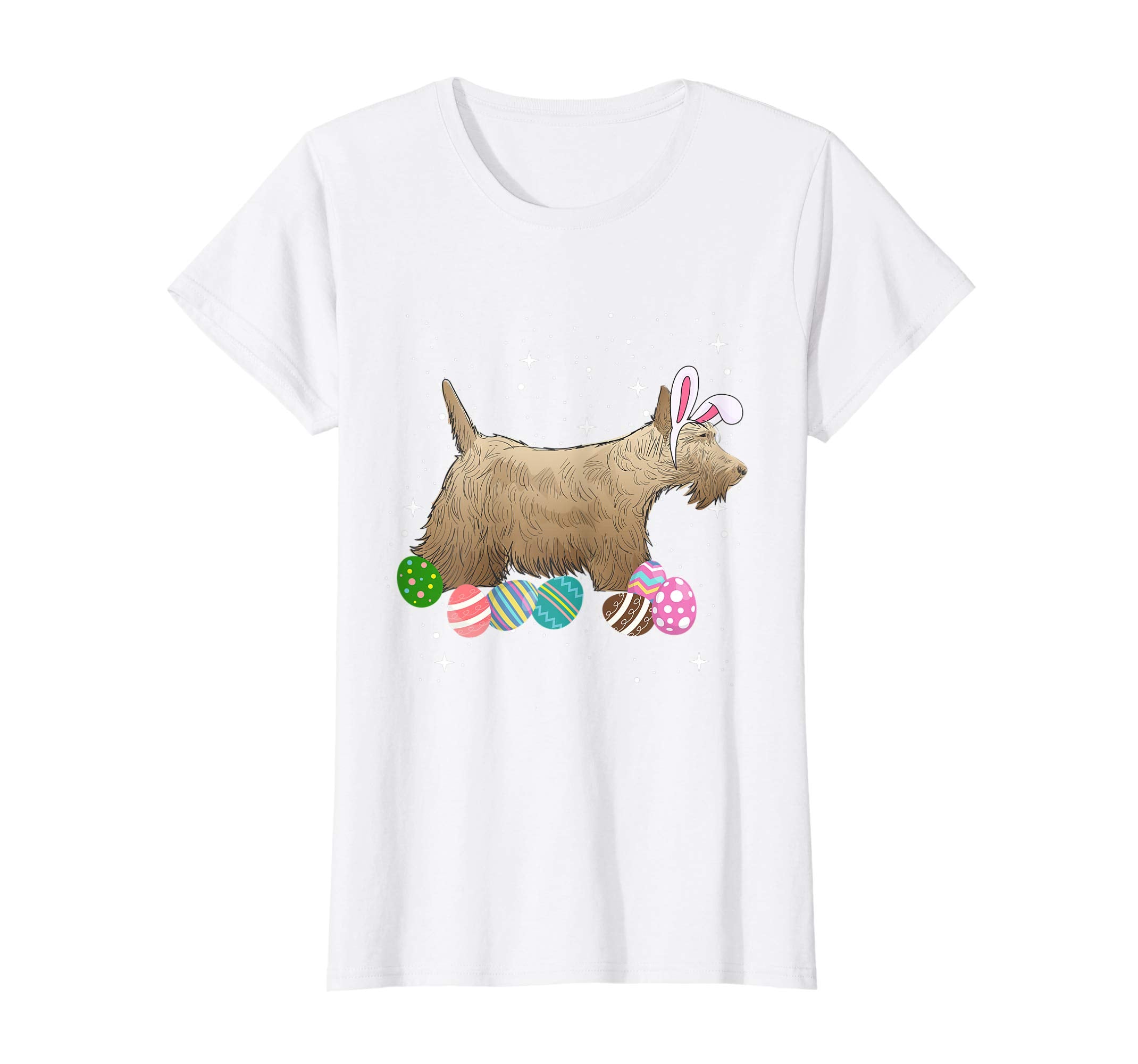 Scottish Terrier Dressed As Easter Bunny Rabbit Ears T-Shirt
