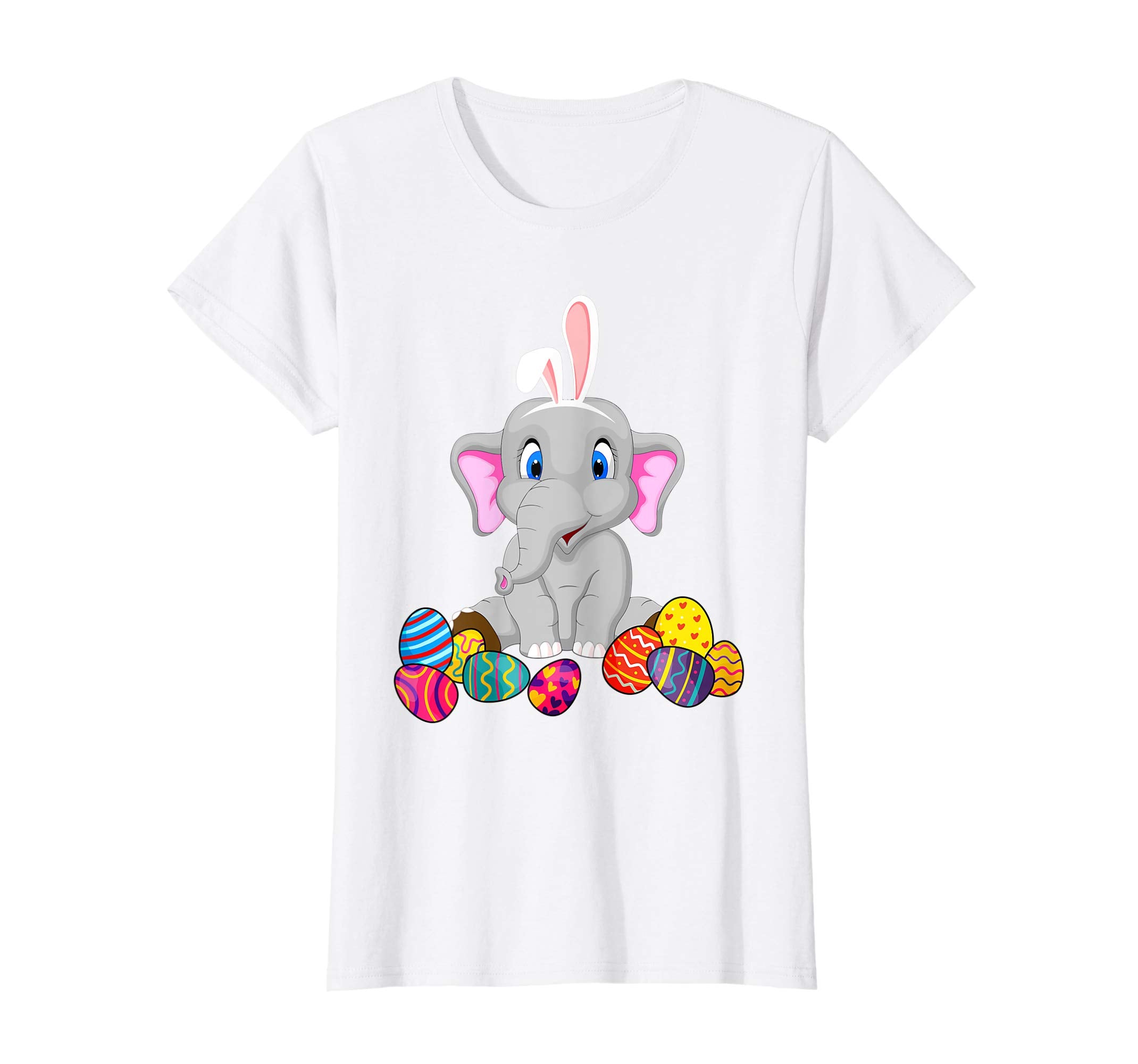 Elephant Bunny Ear With Egg Easter Easter Day Shirt