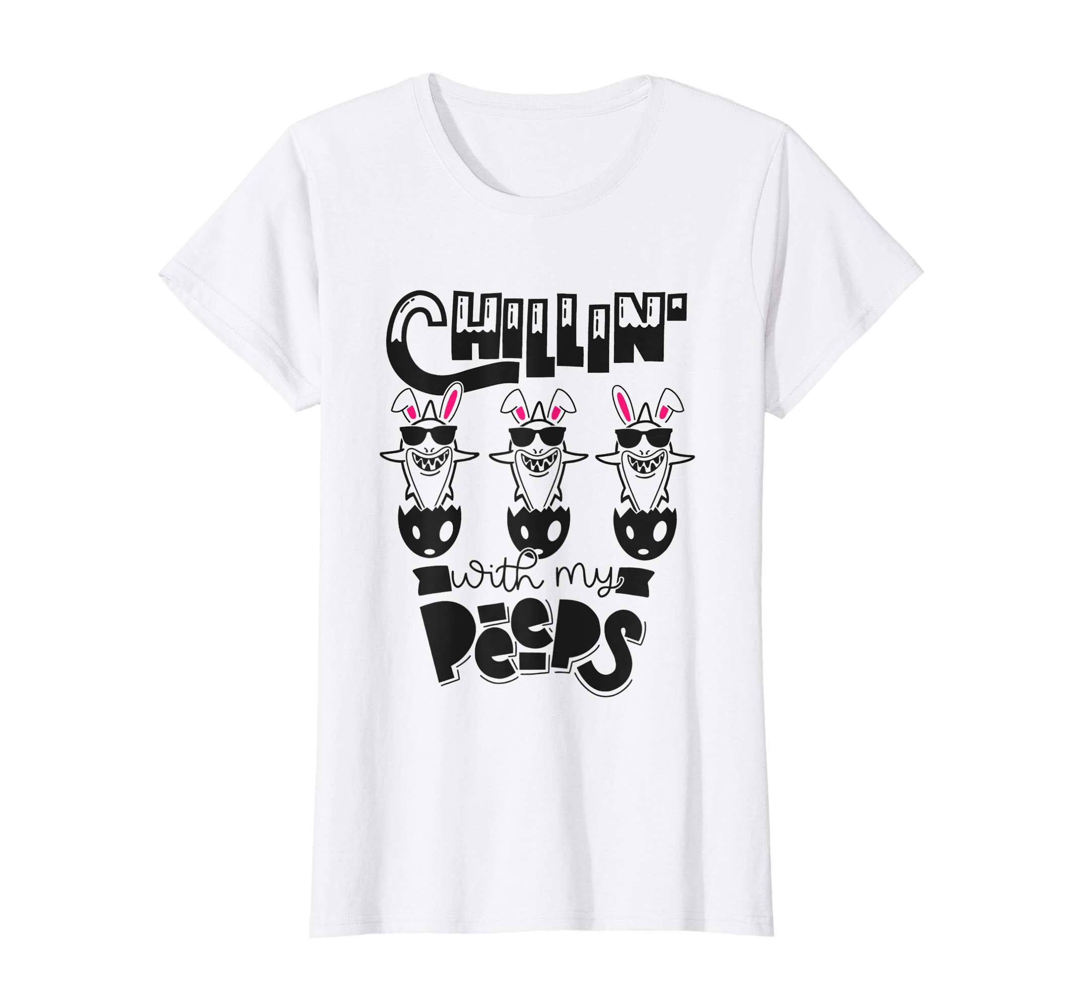 Chillin' With My Peeps Easter Bunny T-Shirt