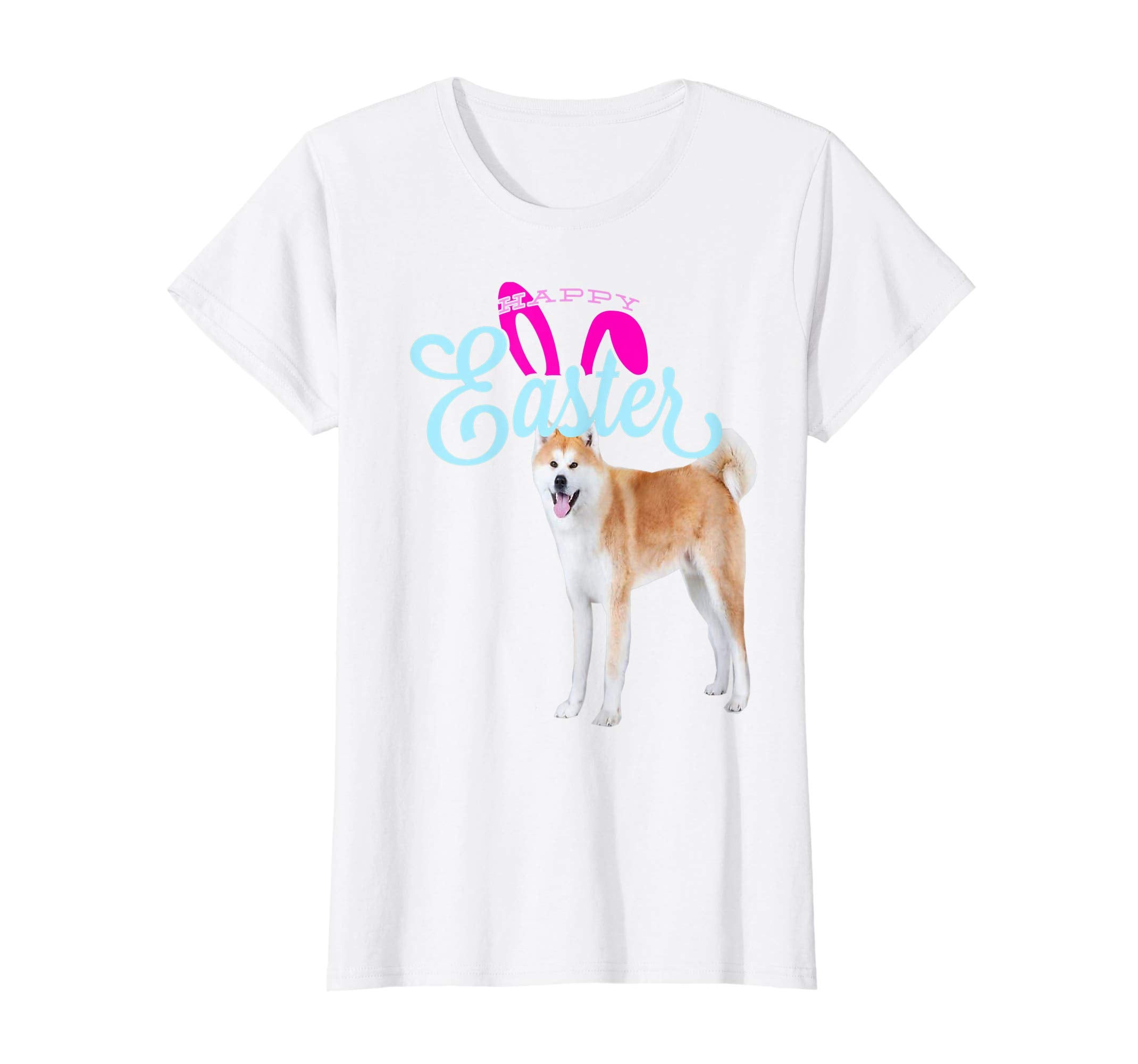 Easter Bunny Akita Tshirt Dog Men Women Gift Easter Day