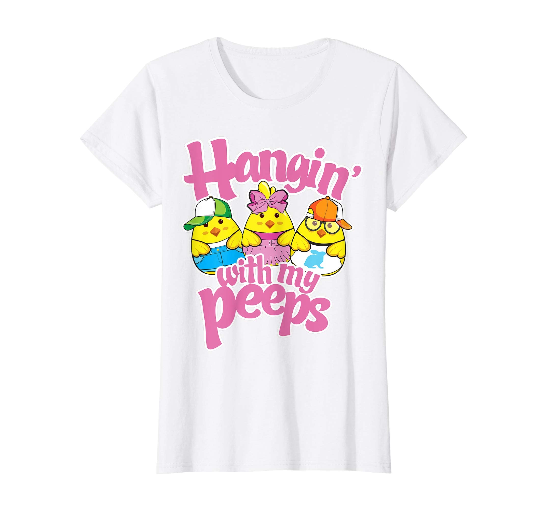 Kids Hanging with my peeps shirt Easter Egg Hunt T-shirt Tee