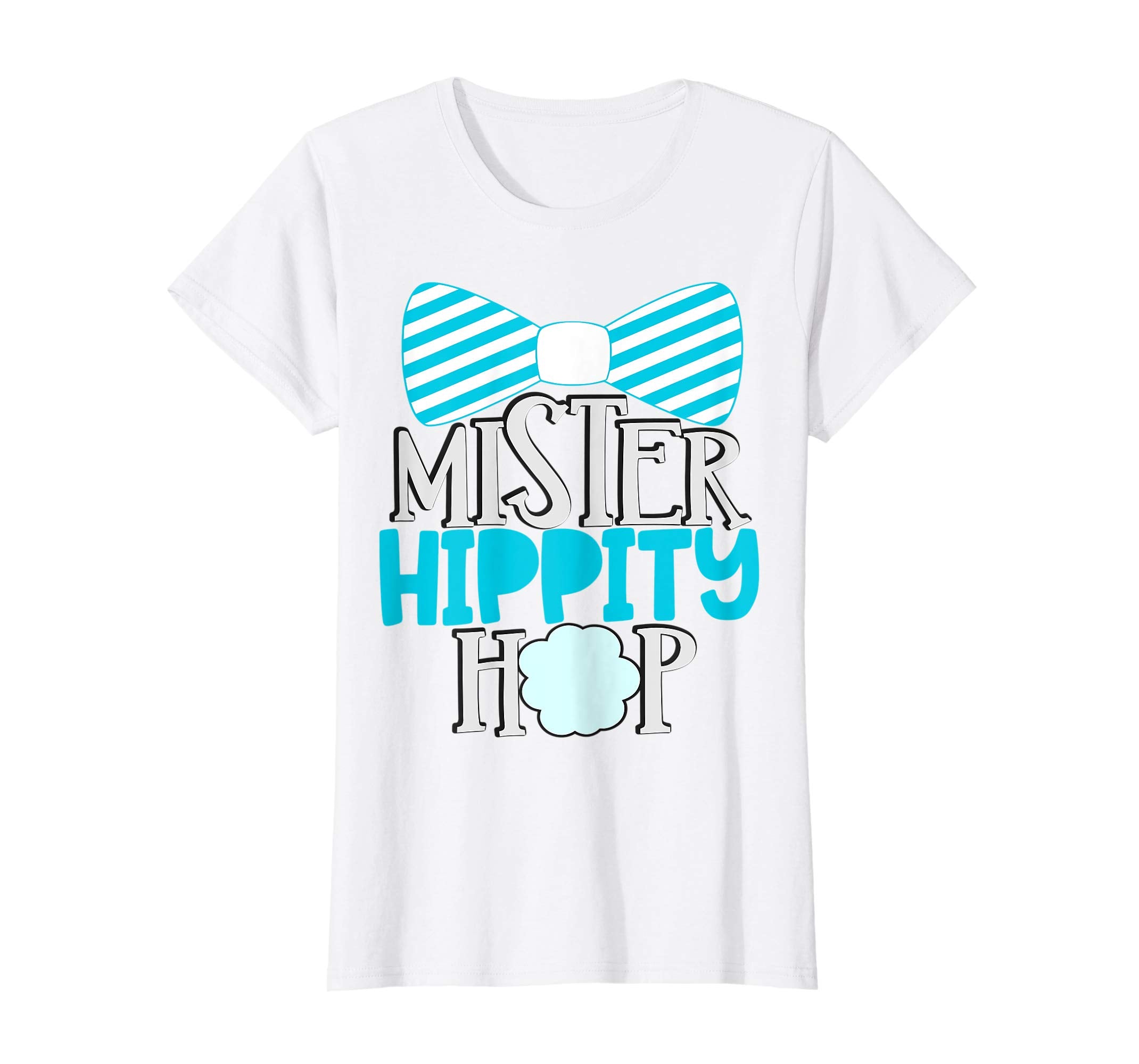 Boys Easter Shirt Kids Cute Mister Hippity Hop Bow Tie