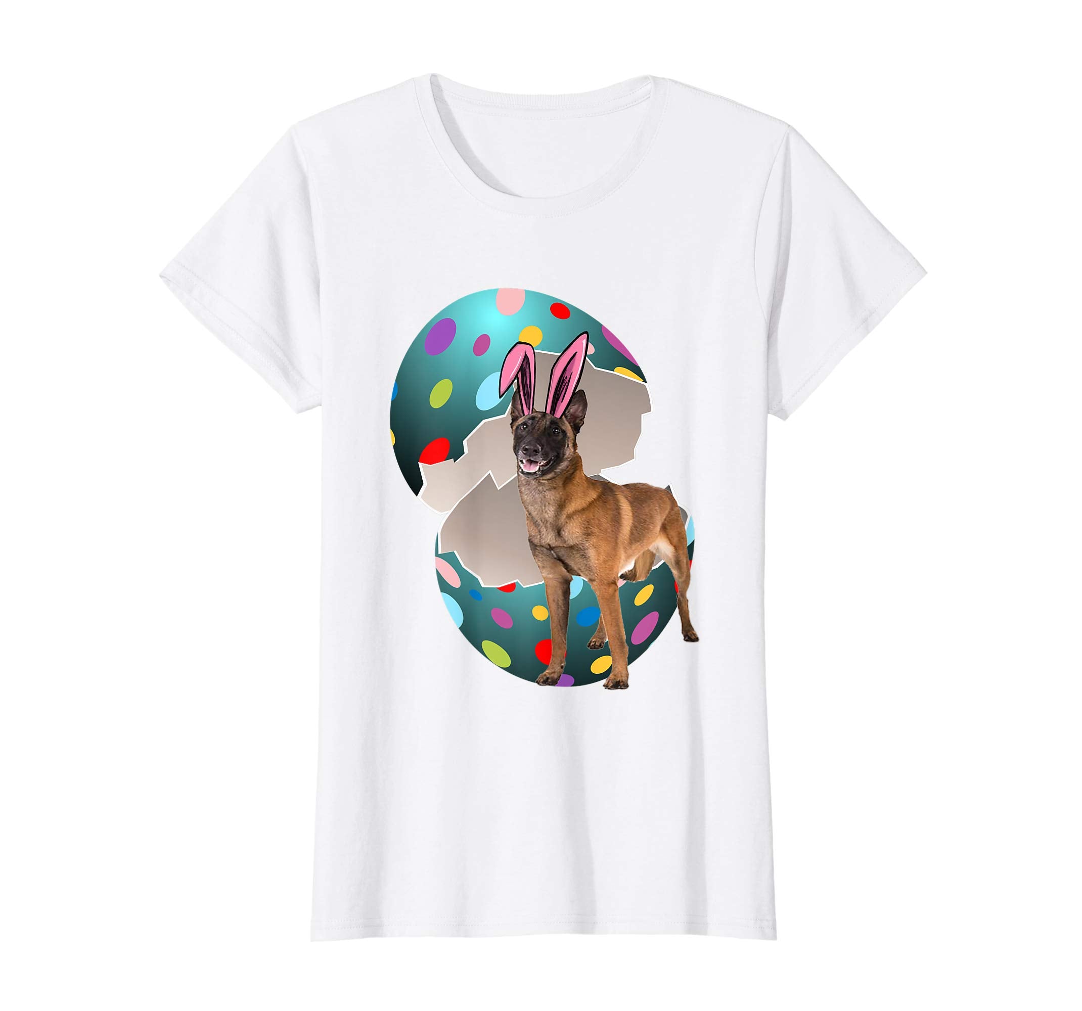 Belgian Malinois Dad Mom Easter Day Gift T shirt