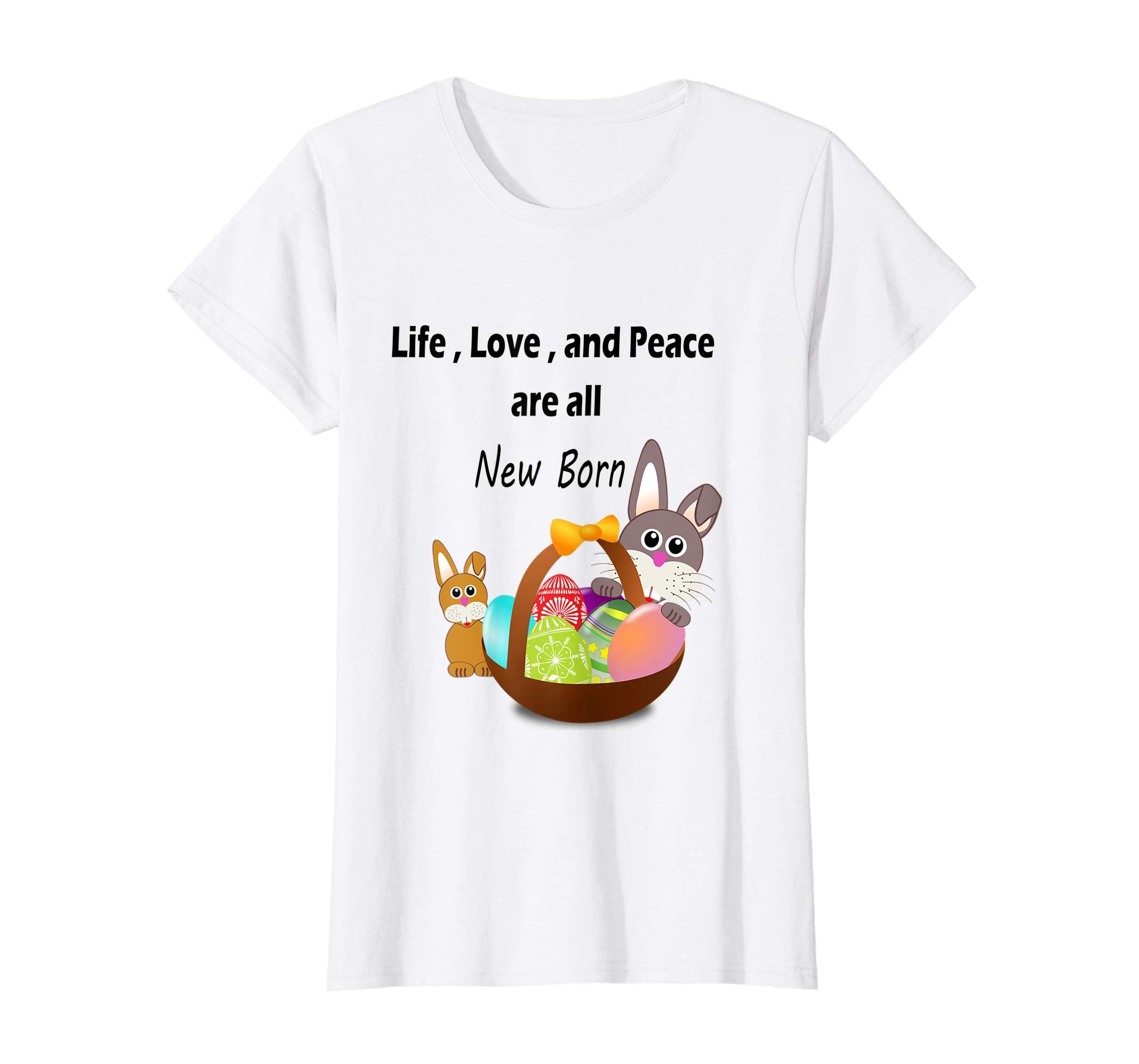 Happy Easter tshirt funny bunny easter with easter eggs