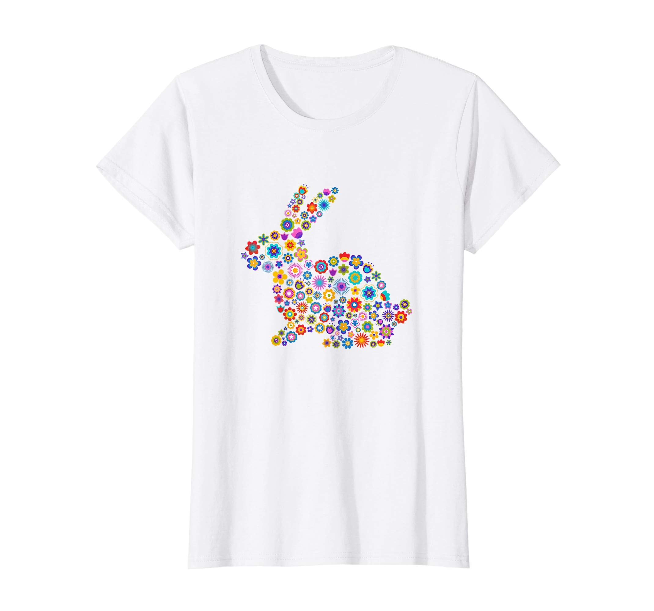 Cute Bunny Flower Easter Day Gift T Shirt