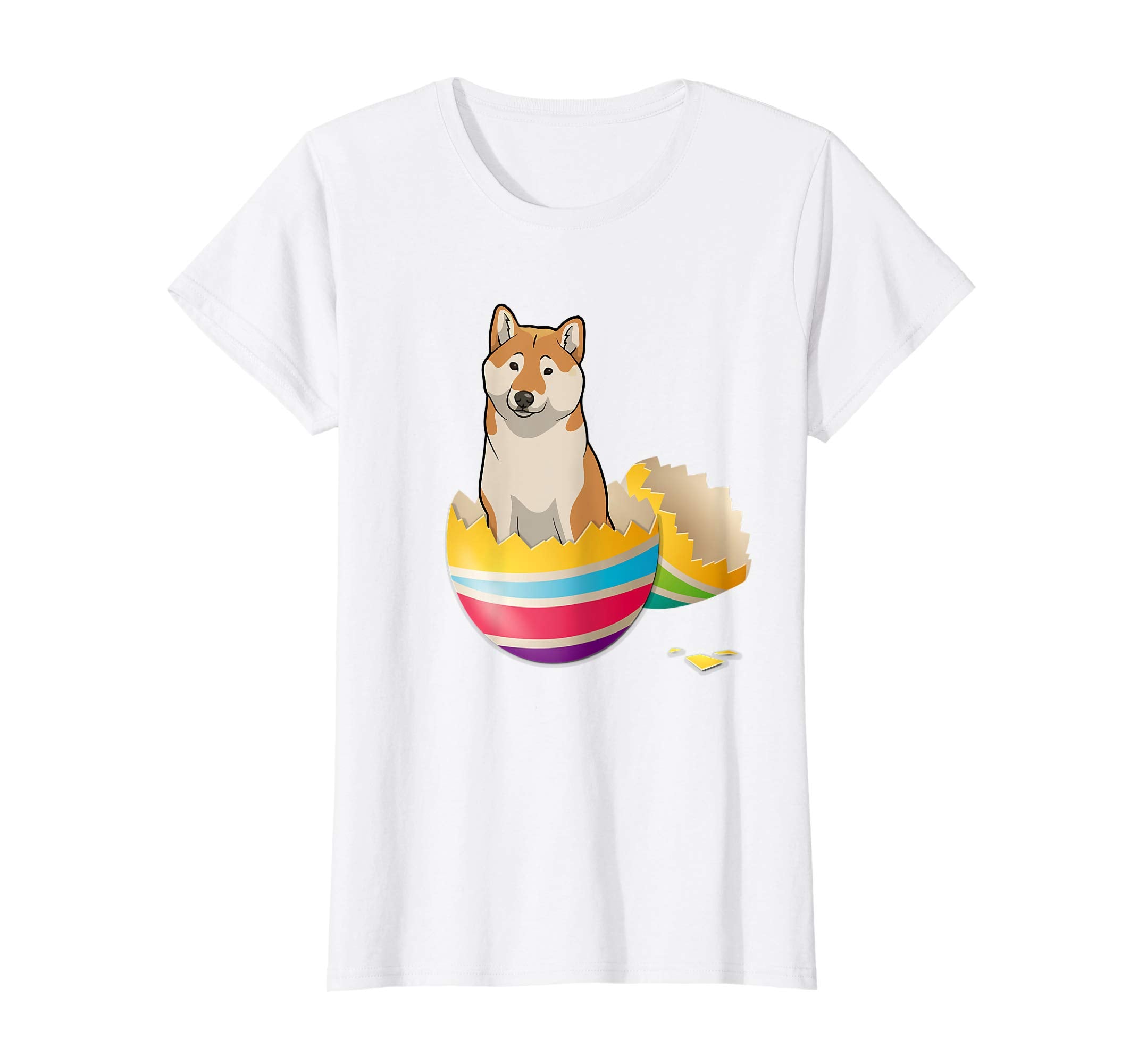 Shiba Hatching From Easter Egg Easter Day Shirt