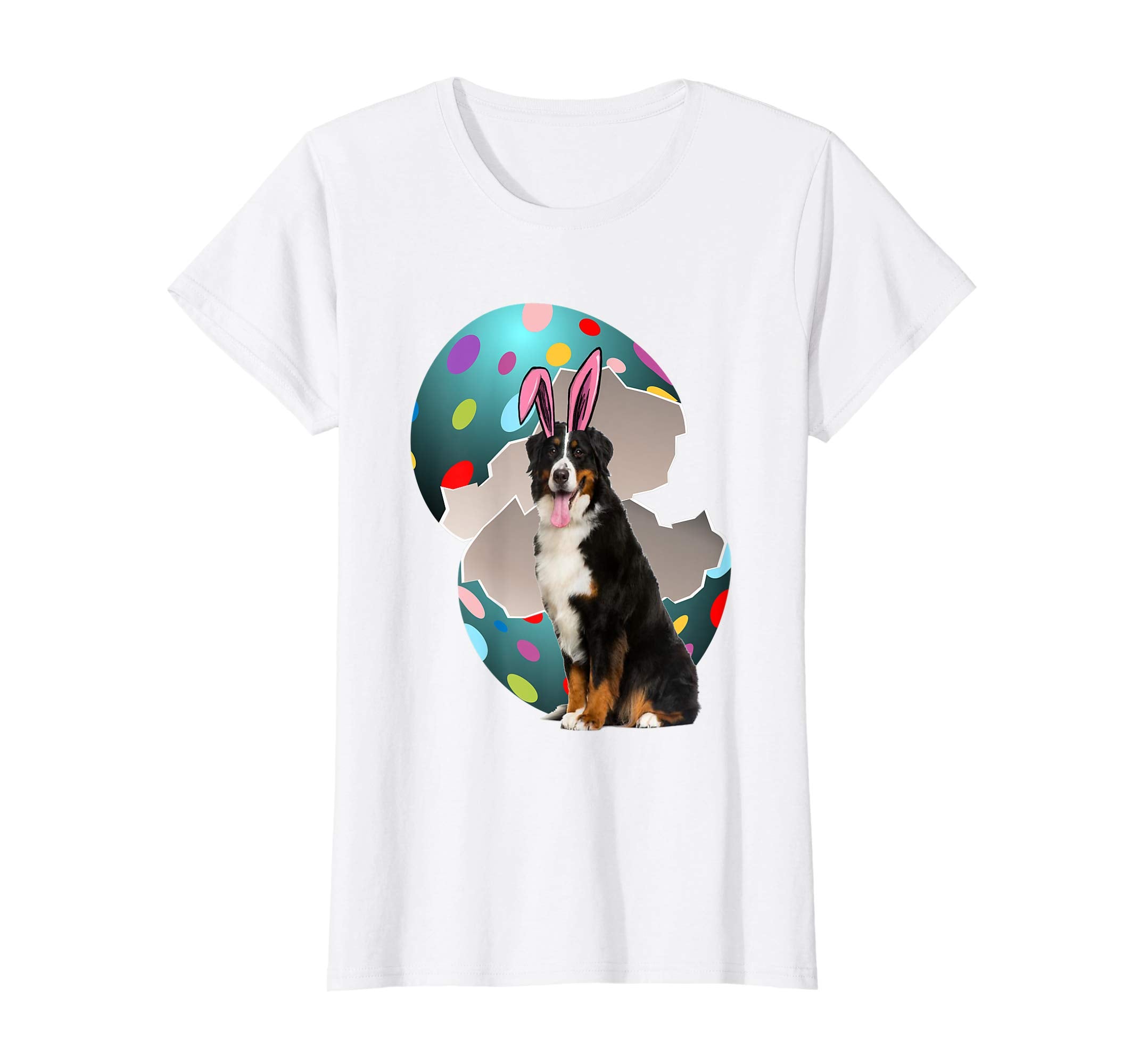 Bernese Mountain Dad Mom Easter Day Gift T shirt