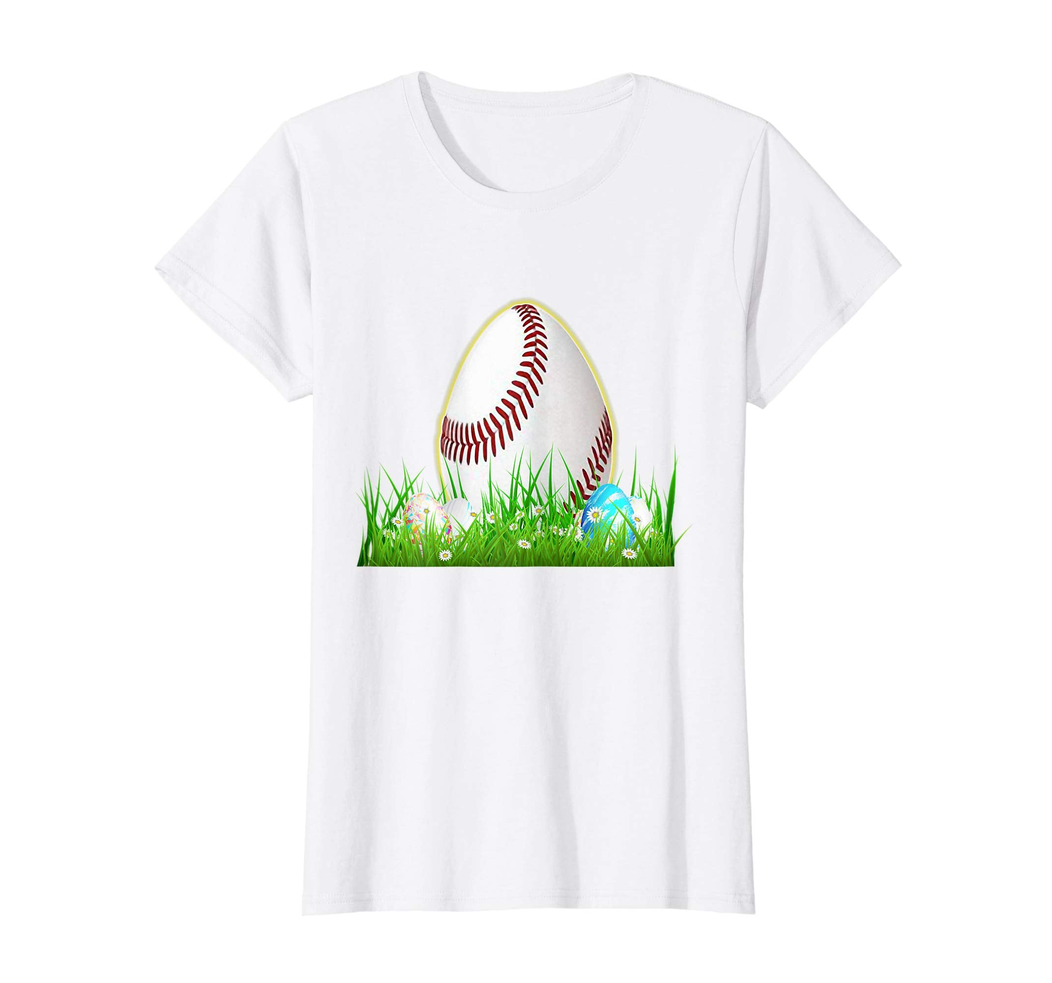 Baseball Egg Easter Cute Jesus Christian T-shirt