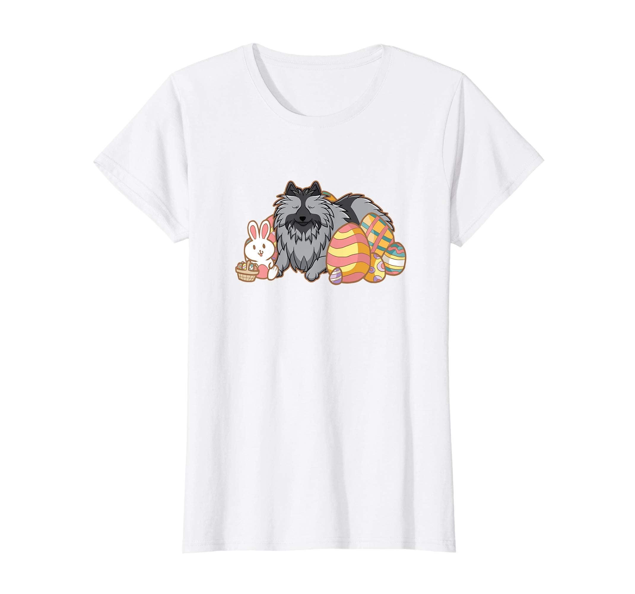 Easter Keeshond Dog T-Shirt Gift