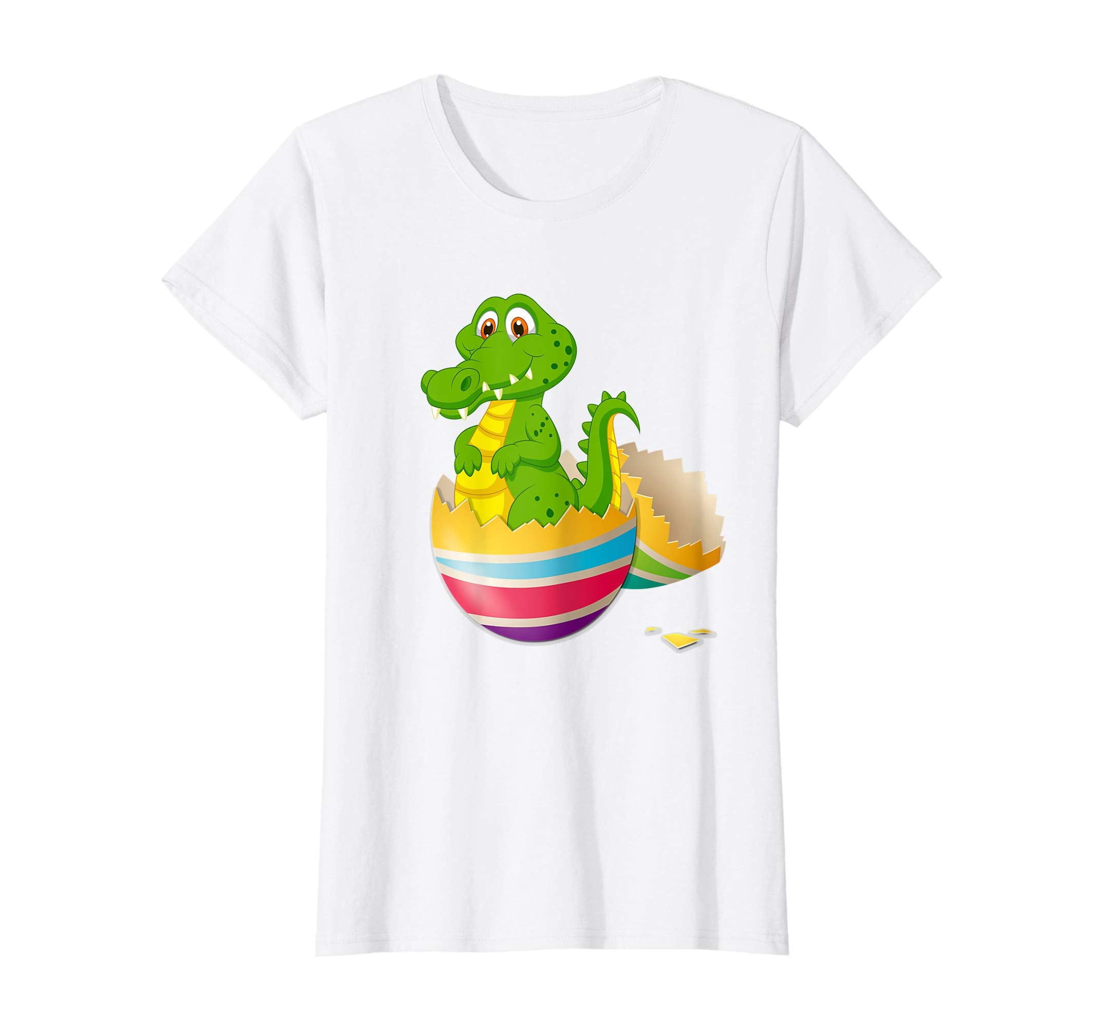 Baby Crocodile Hatching From Easter Egg Easter Day Shirt