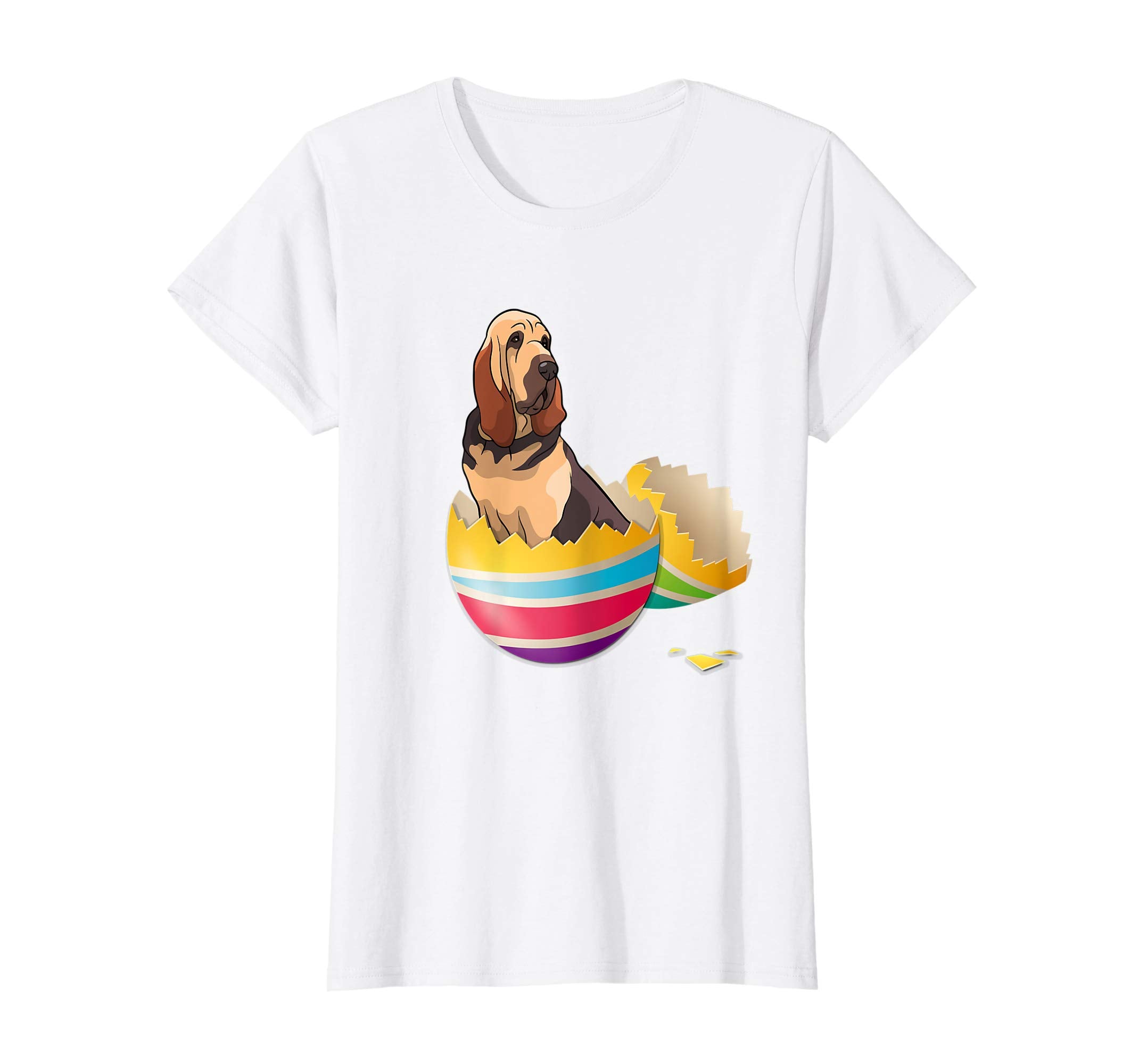 Bloodhound Hatching From Easter Egg Easter Day Shirt