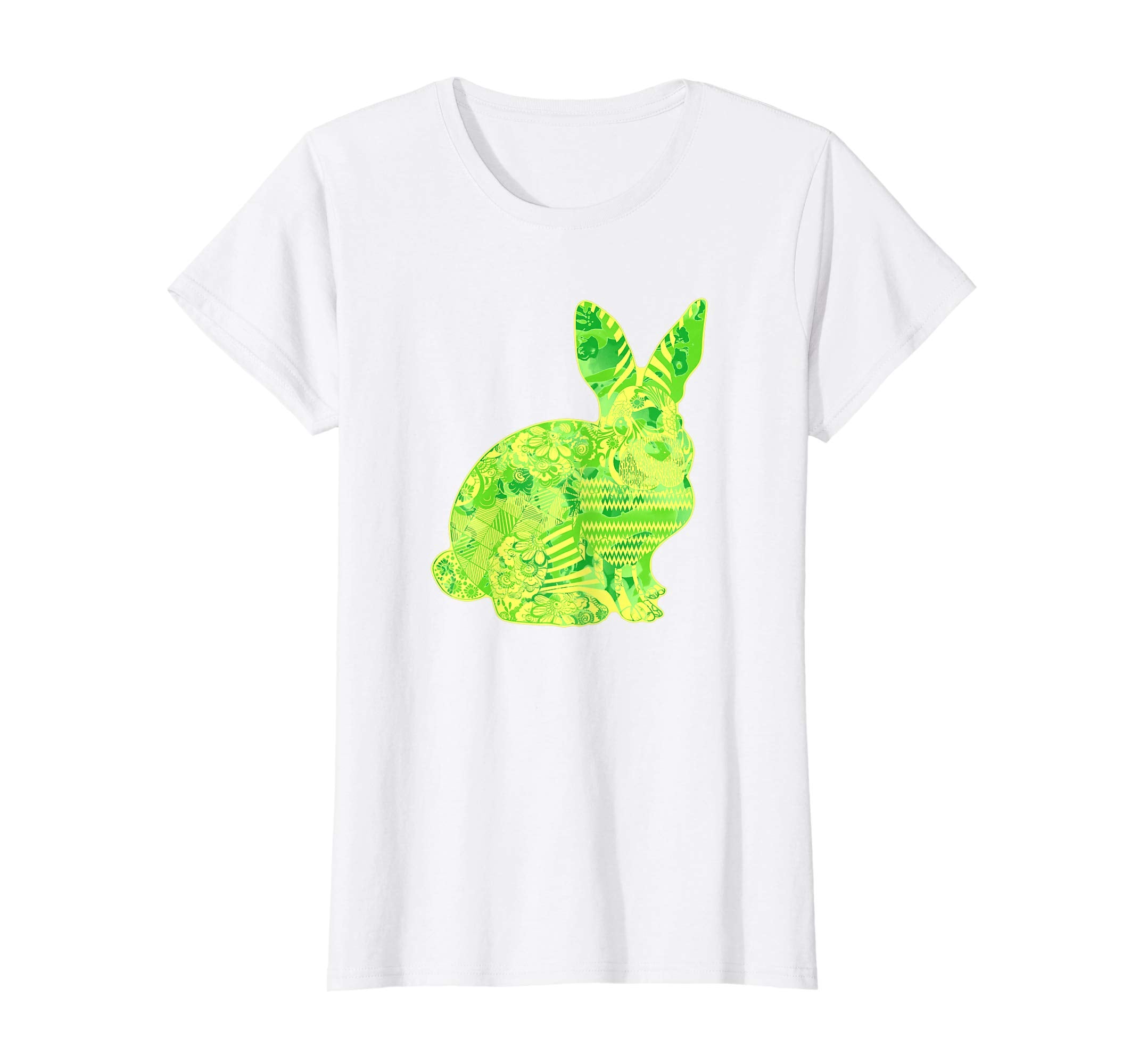 Artistic Ethno EASTER BUNNY Silhouette 3 - Fun T-Shirt