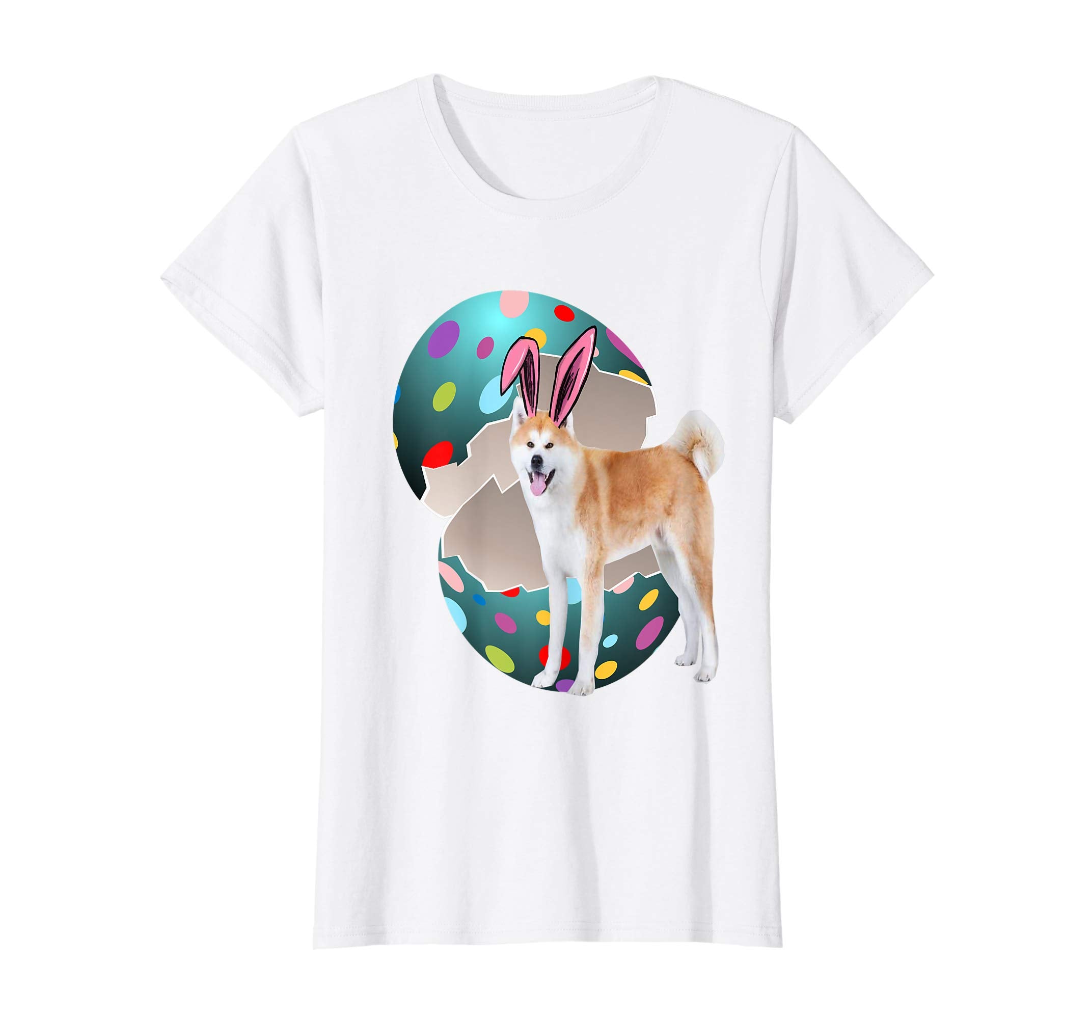 Akita Dad Mom Easter Day Gift T shirt