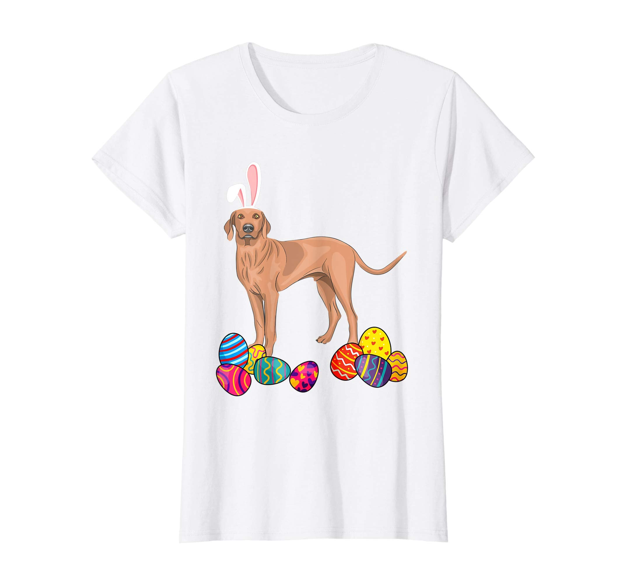 Vizsla Bunny Ear With Egg Easter Easter Day Shirt