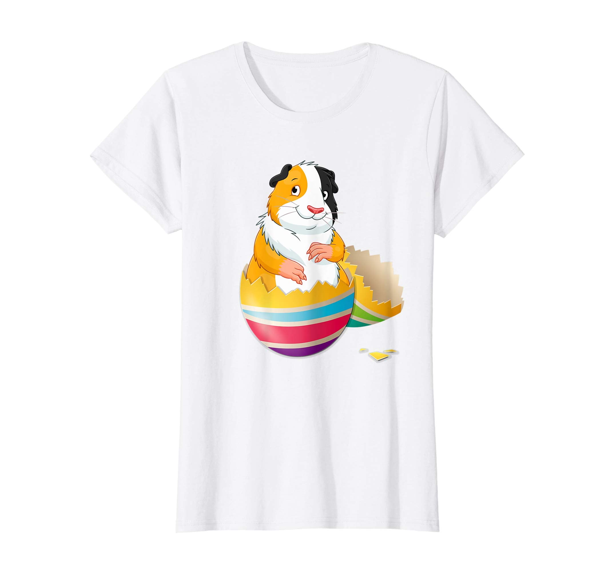 Baby Guinea Pig Hatching From Easter Egg Easter Day Shirt