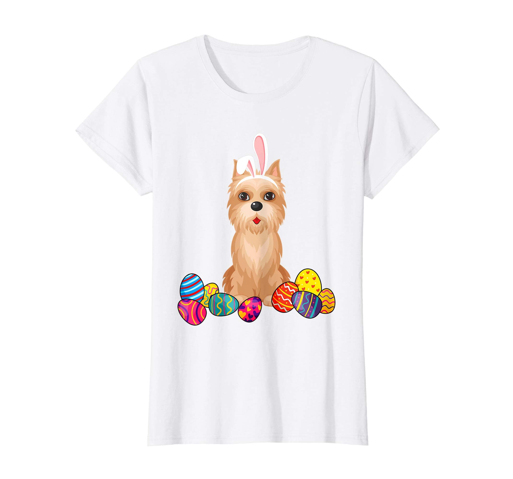 Cairn Terrier Bunny Ear With Egg Easter Easter Day Shirt