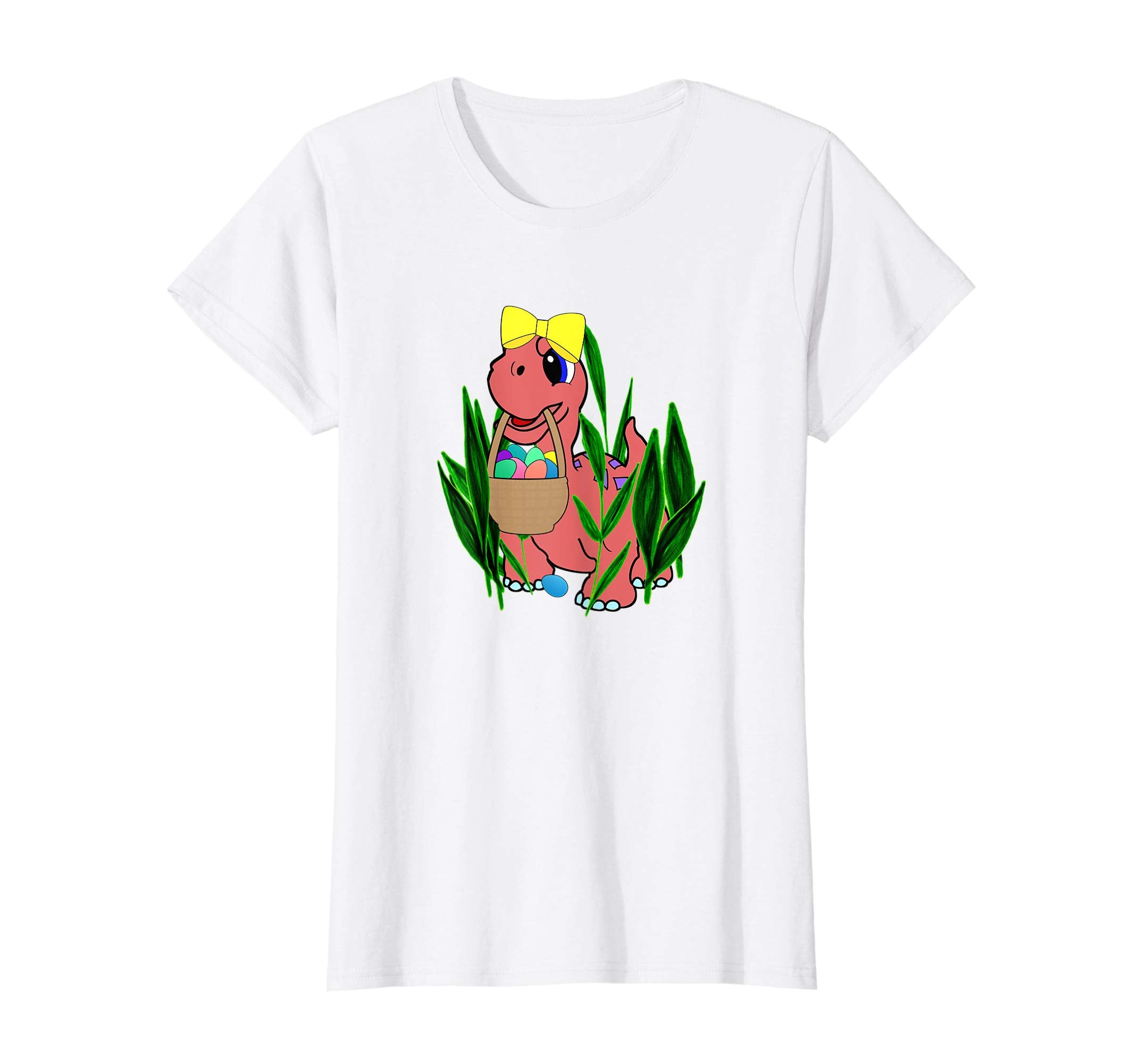 Easter Dinosaur Baby T-Rex Easter Egg TShirt For Girls