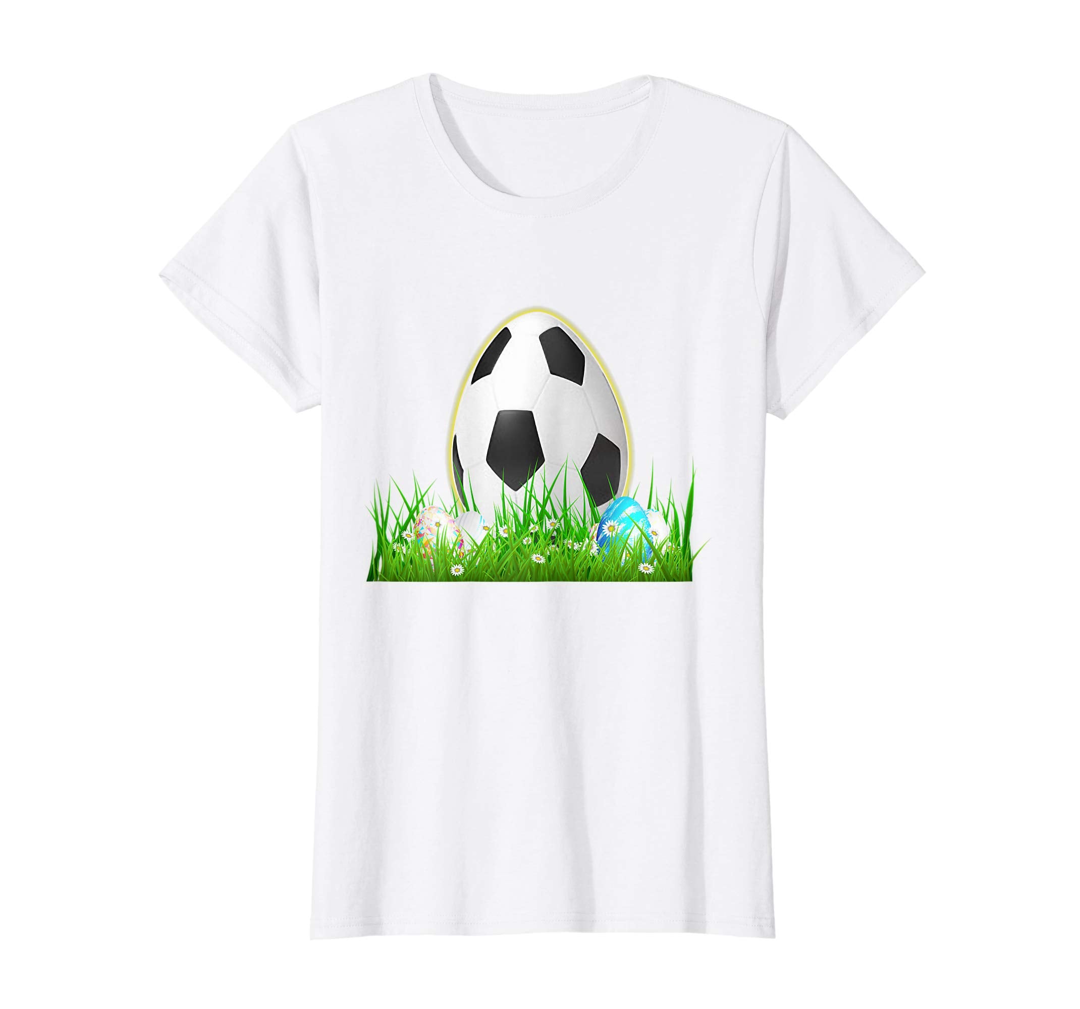 Soccer Egg Easter Cute Jesus Christian T-shirt