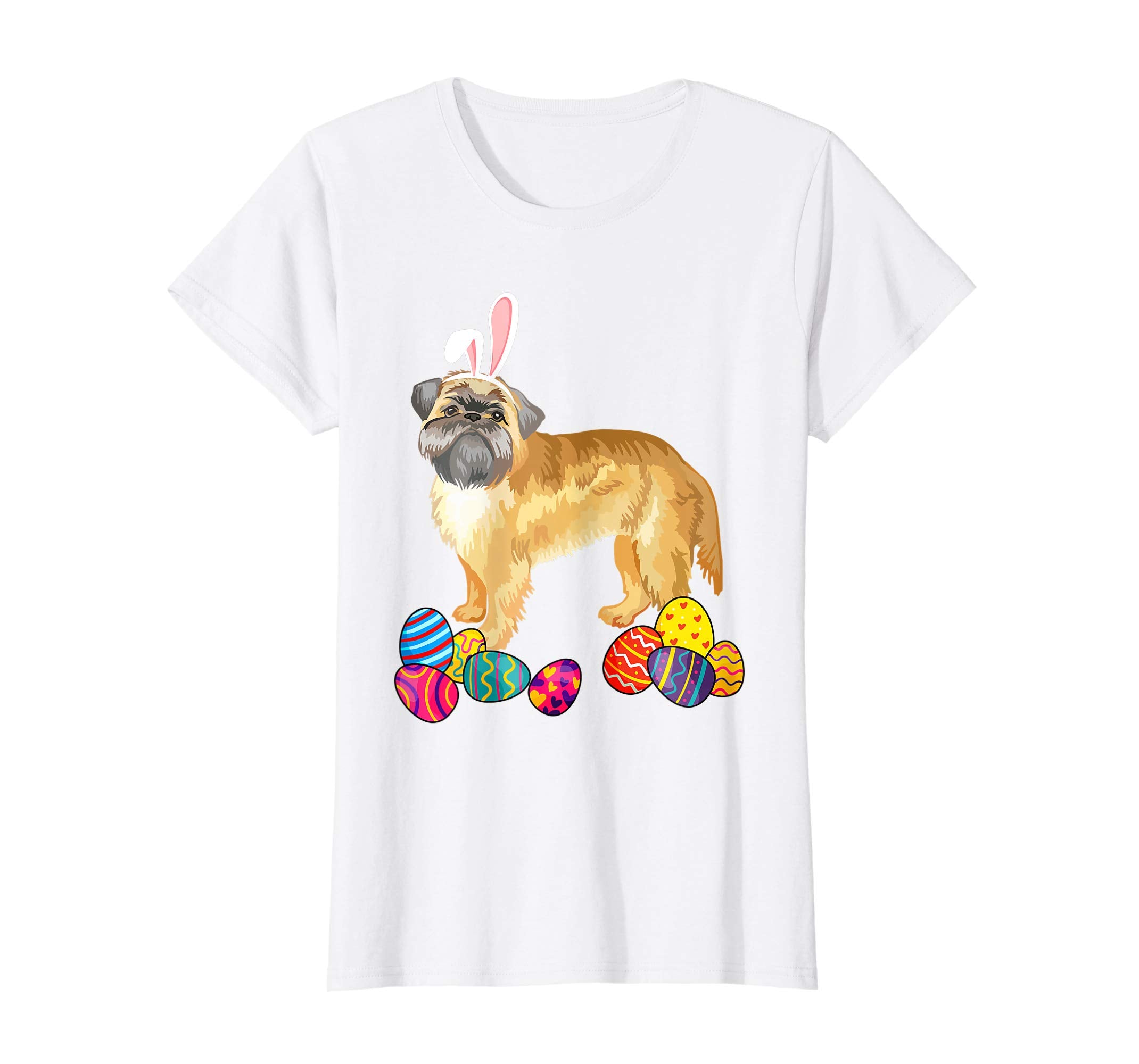 Brussels Griffon Bunny Ear With Egg Easter Easter Day Shirt