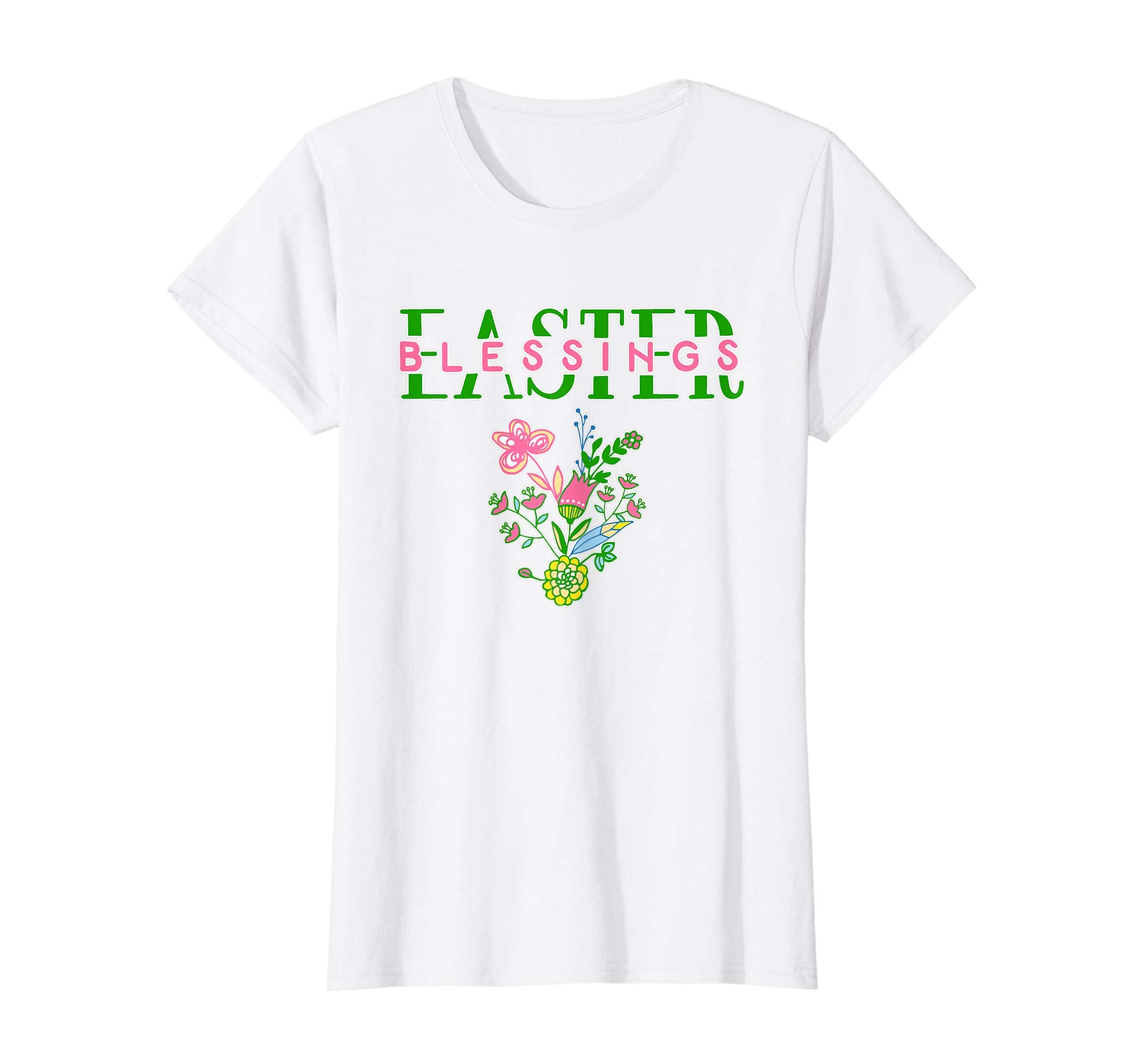 EASTER BLESSINGS T-shirt with Floral Detail