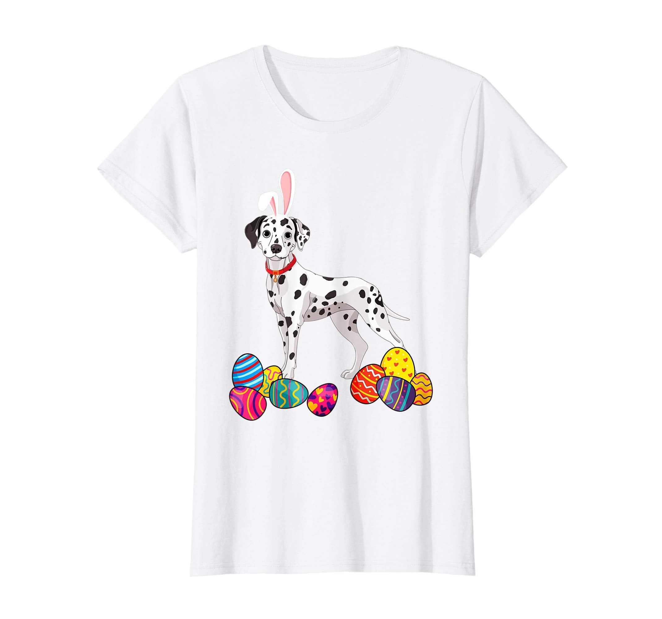 Dalmatian Bunny Ear With Egg Easter Easter Day Shirt