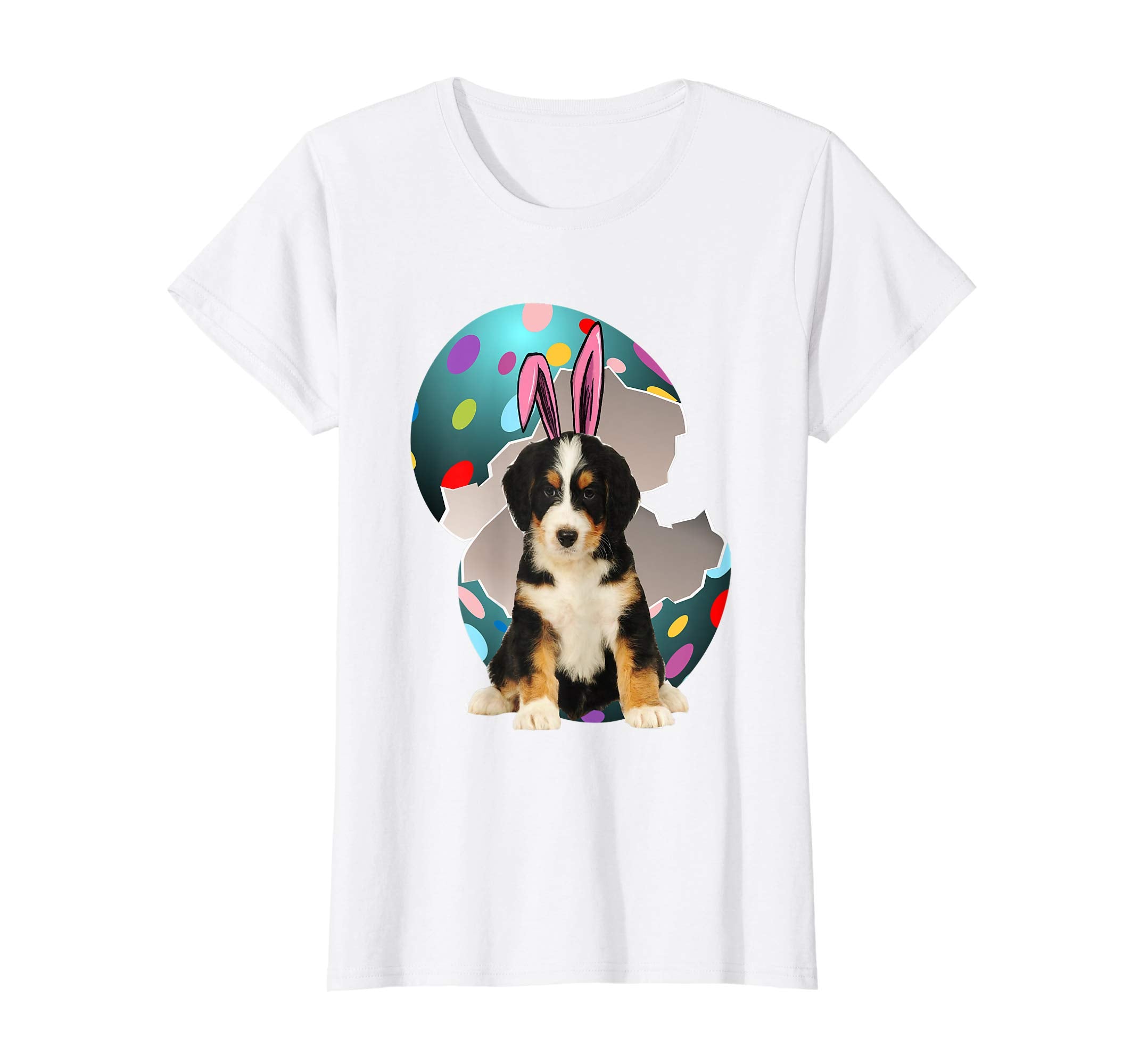 Bernedoodle Dad Mom Easter Day Gift T shirt